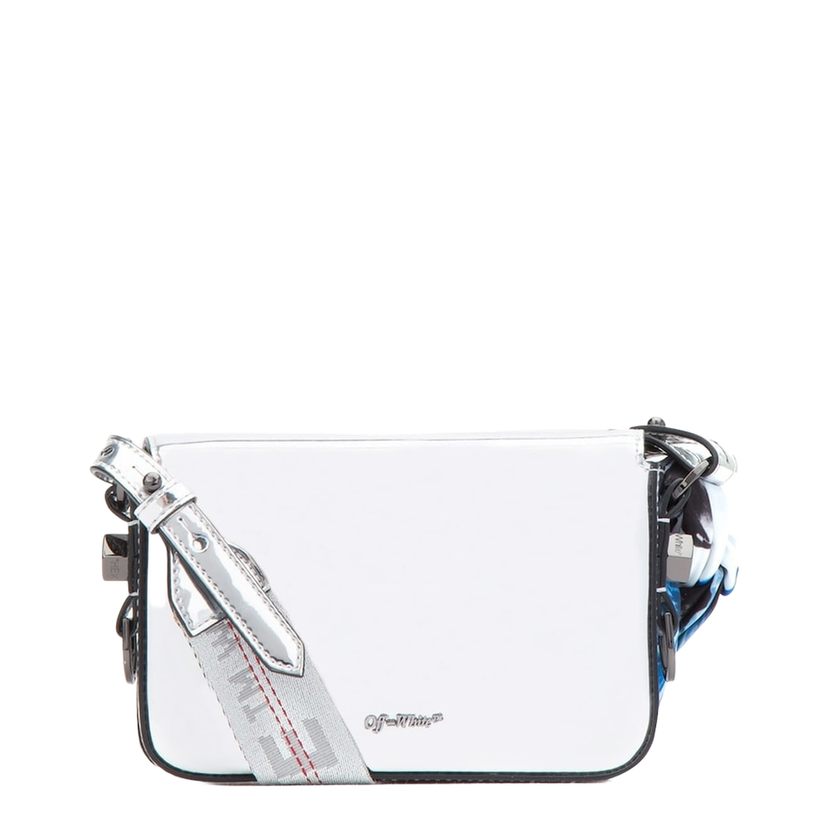 Silver Metal Mirror Mini Shoulder Bag - Image 4