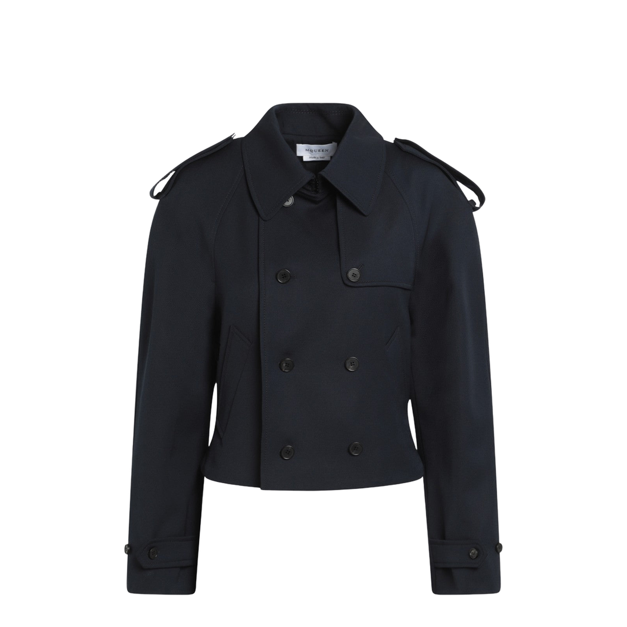 Short Double-Breasted Jacket - Image 1