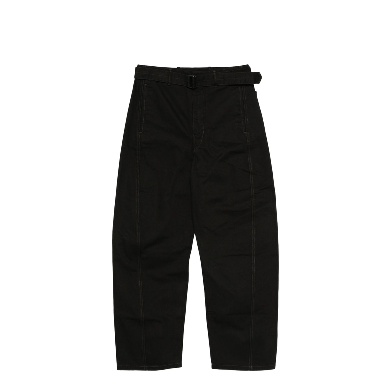 Black Maxi Barrel Workwear Pants - Image 1