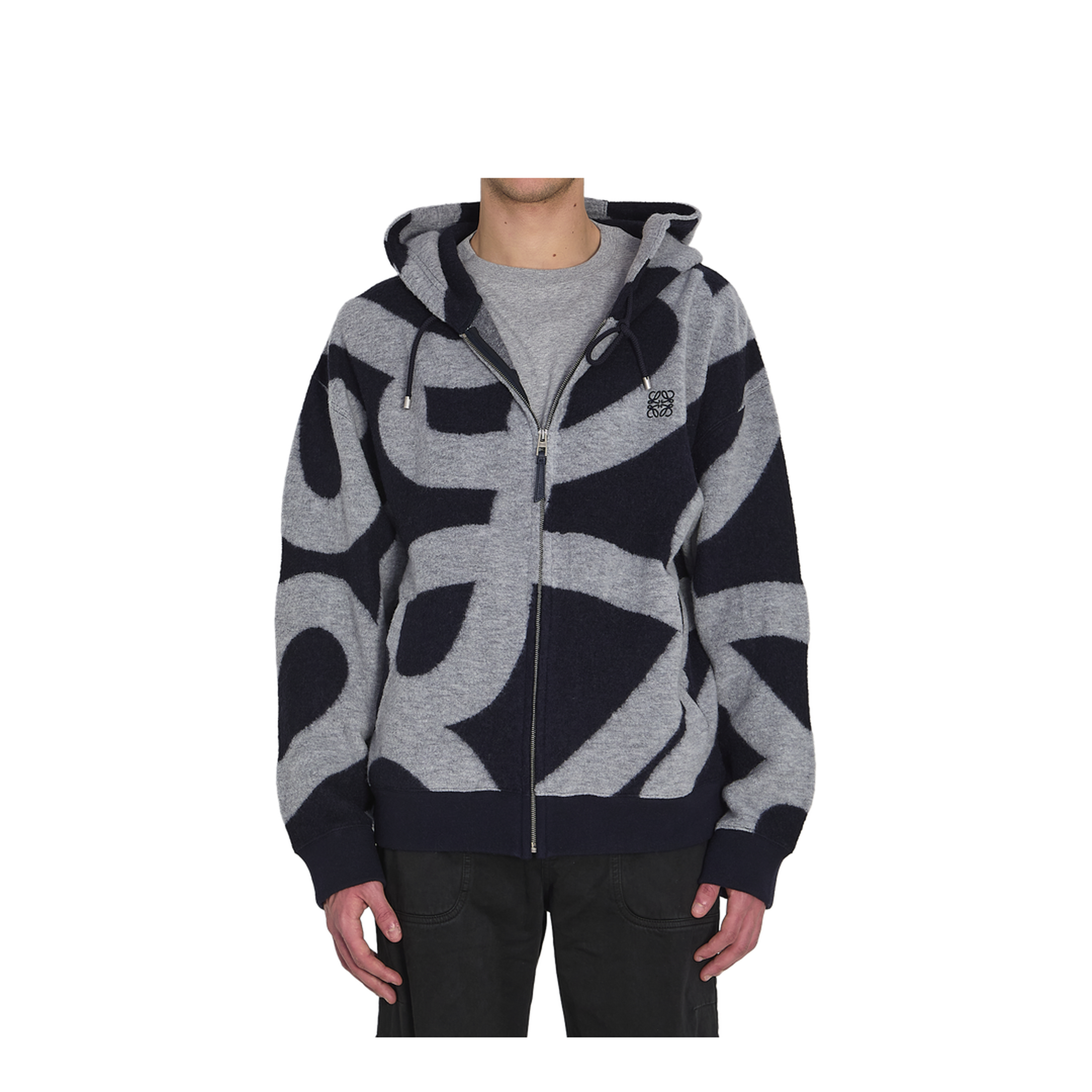 Wool and Cotton Hoodie - Image 1