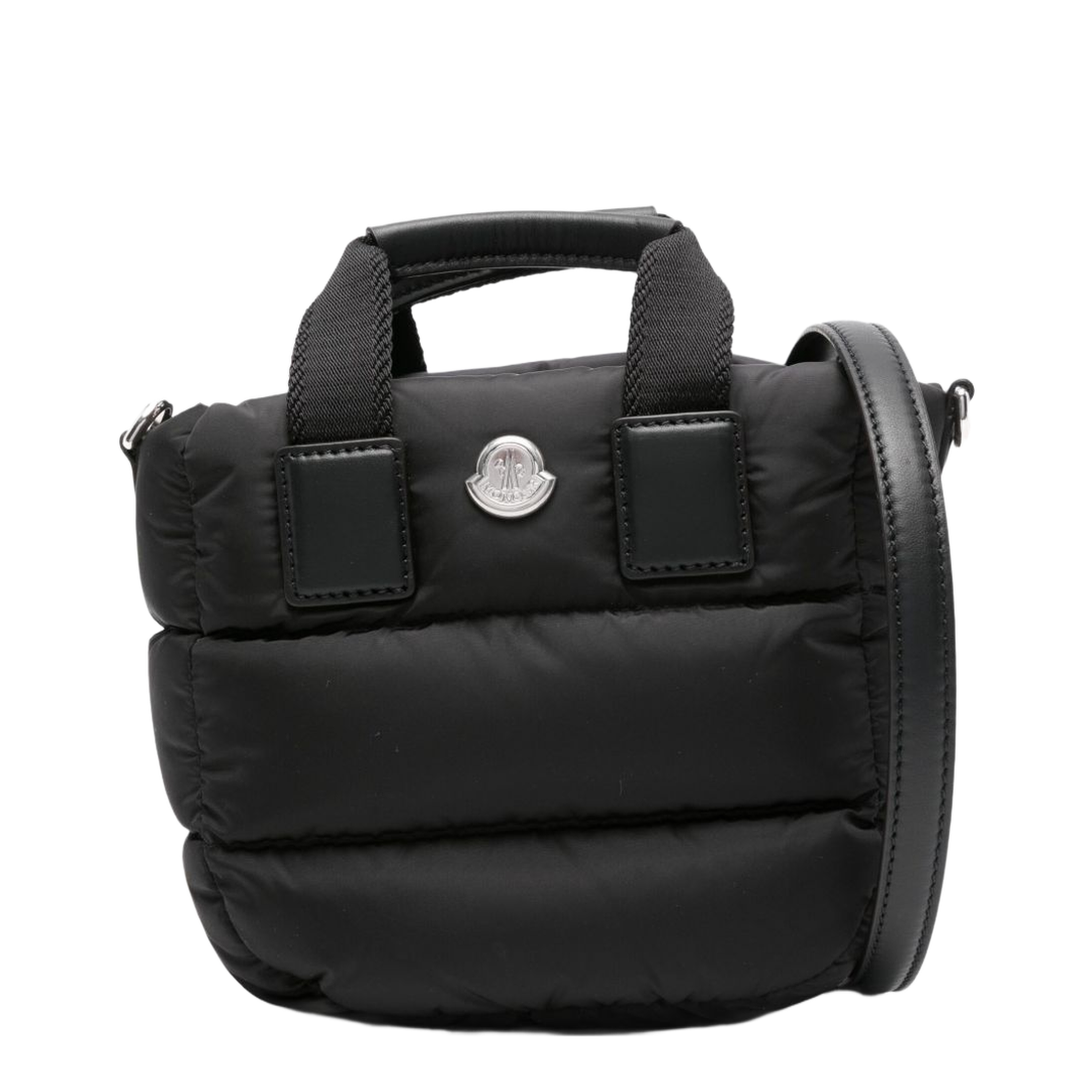 Caradoc Micro Quilted Nylon Tote - Black - Image 1