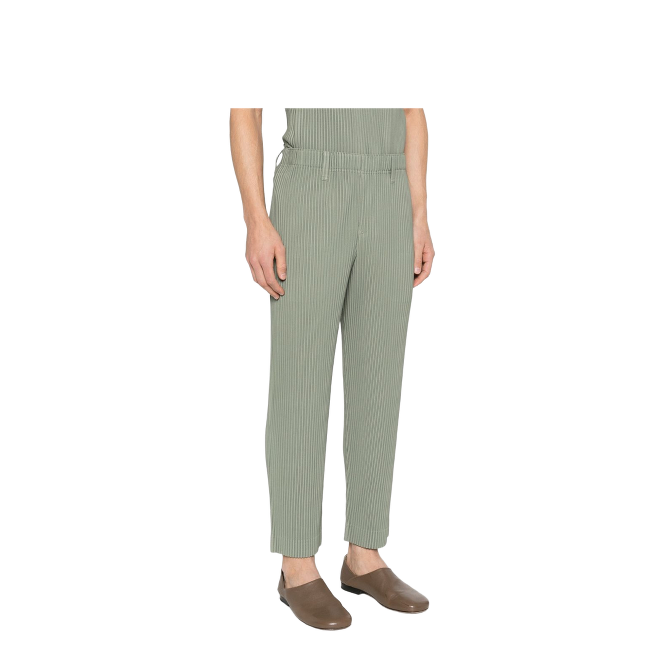 Pleated Tailored Trousers - Image 4