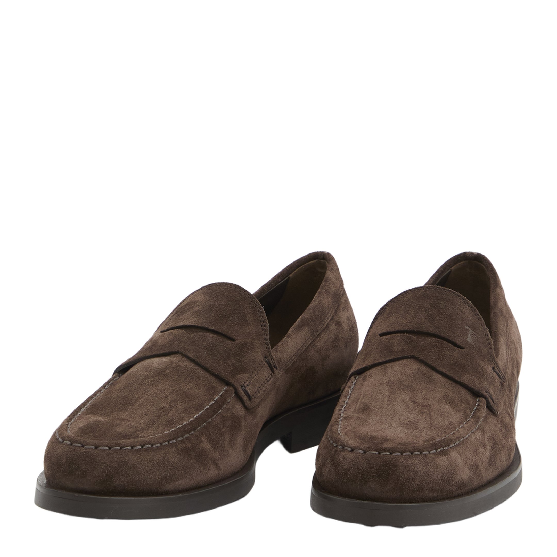 Brown Loafers in Suede - Image 2
