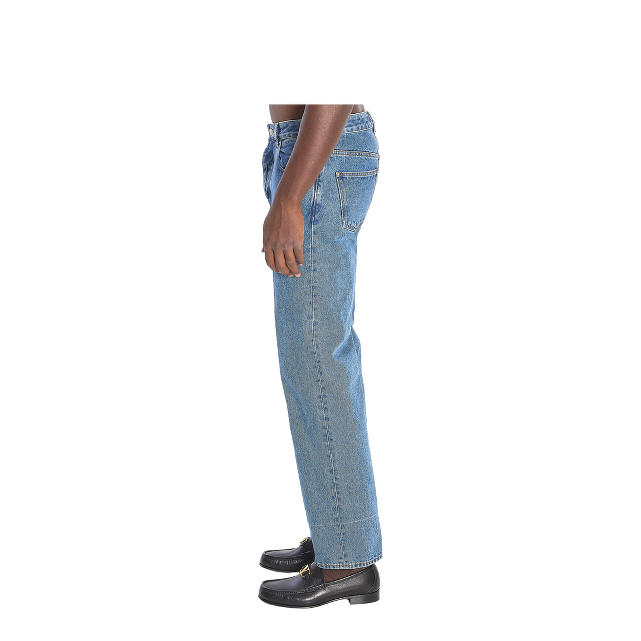 Straight Fit Denim Jeans - Image 3