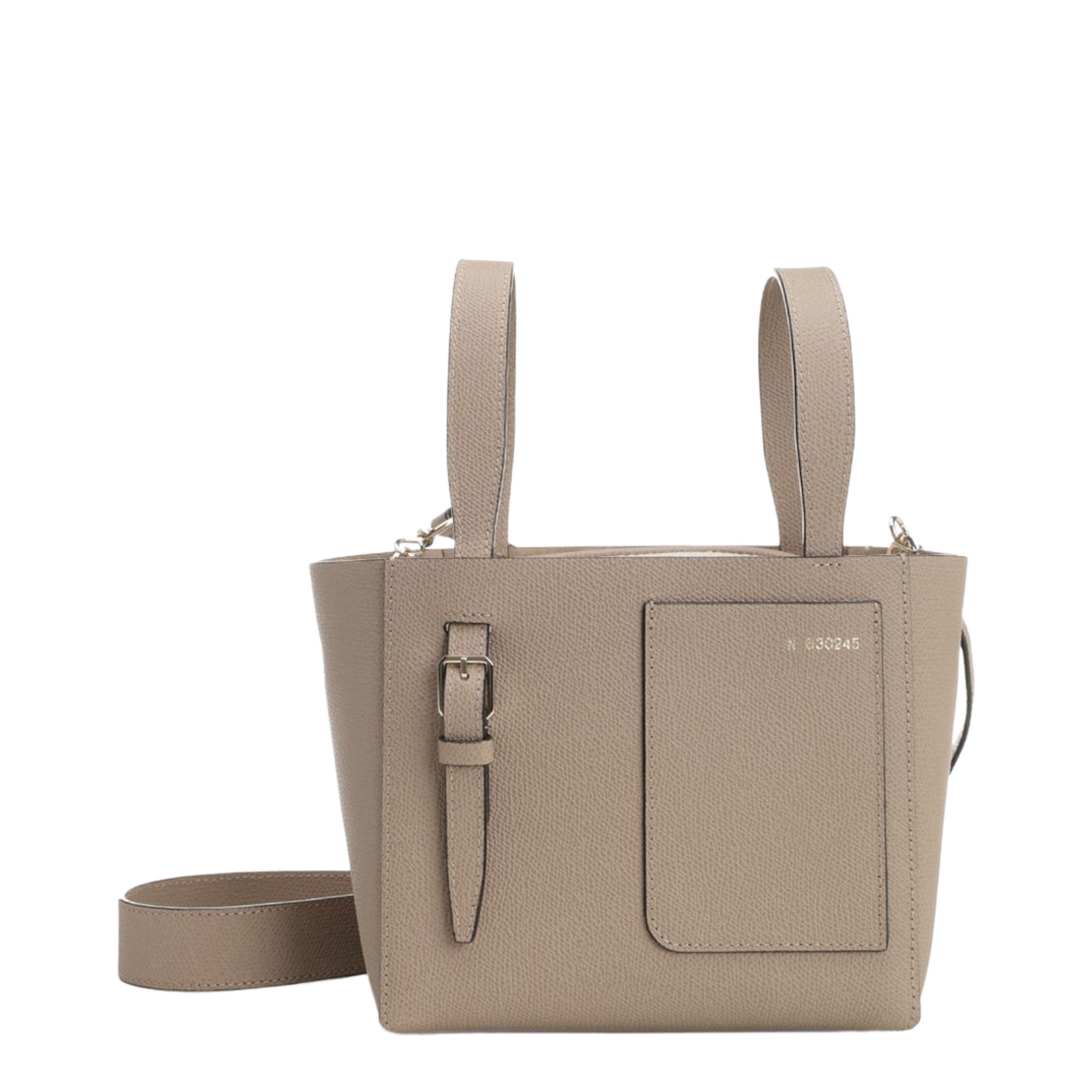 Soft Bucket Micro Millepunte Calf Leather Bag - Sahara - Image 1