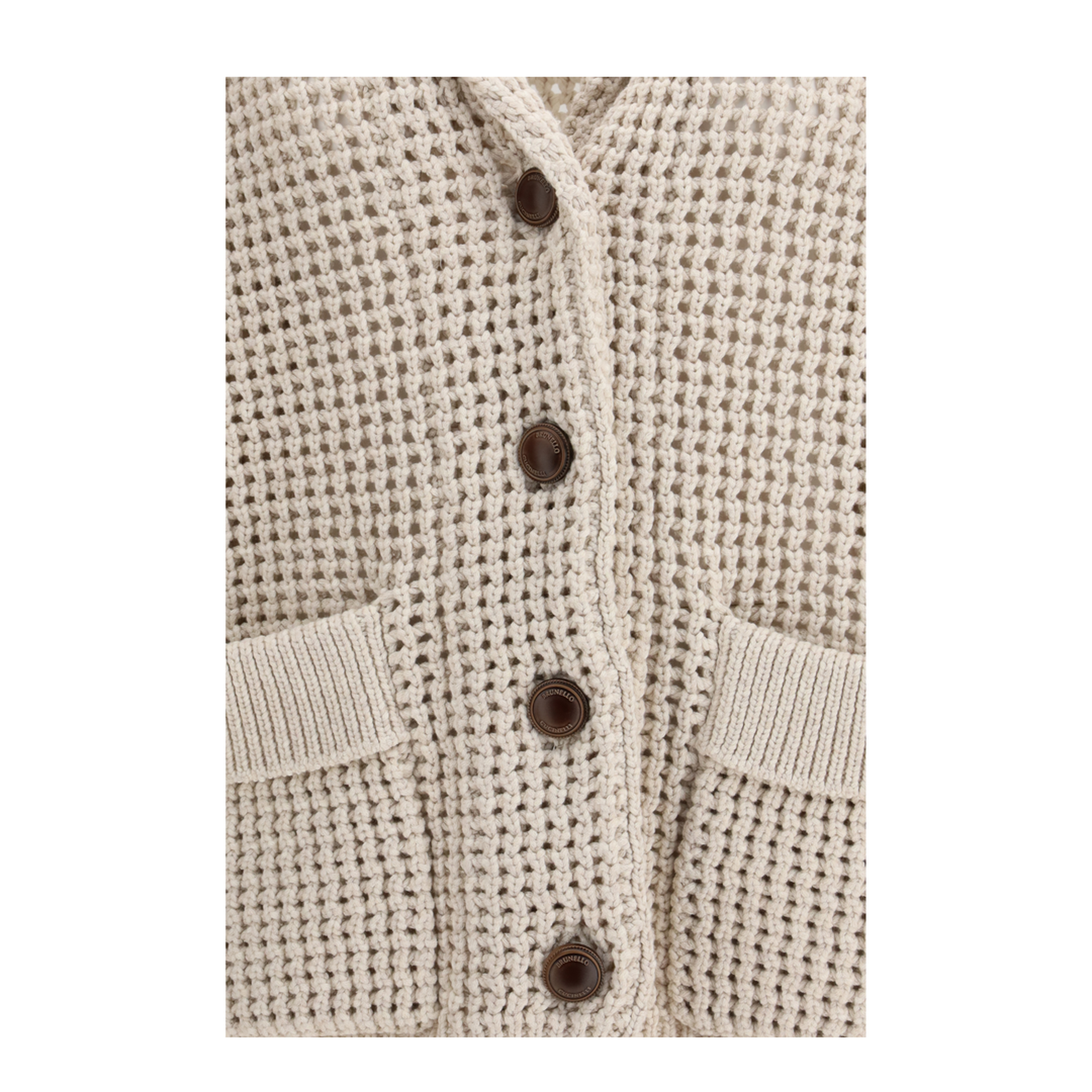 Cotton Feather Cardigan - Image 3