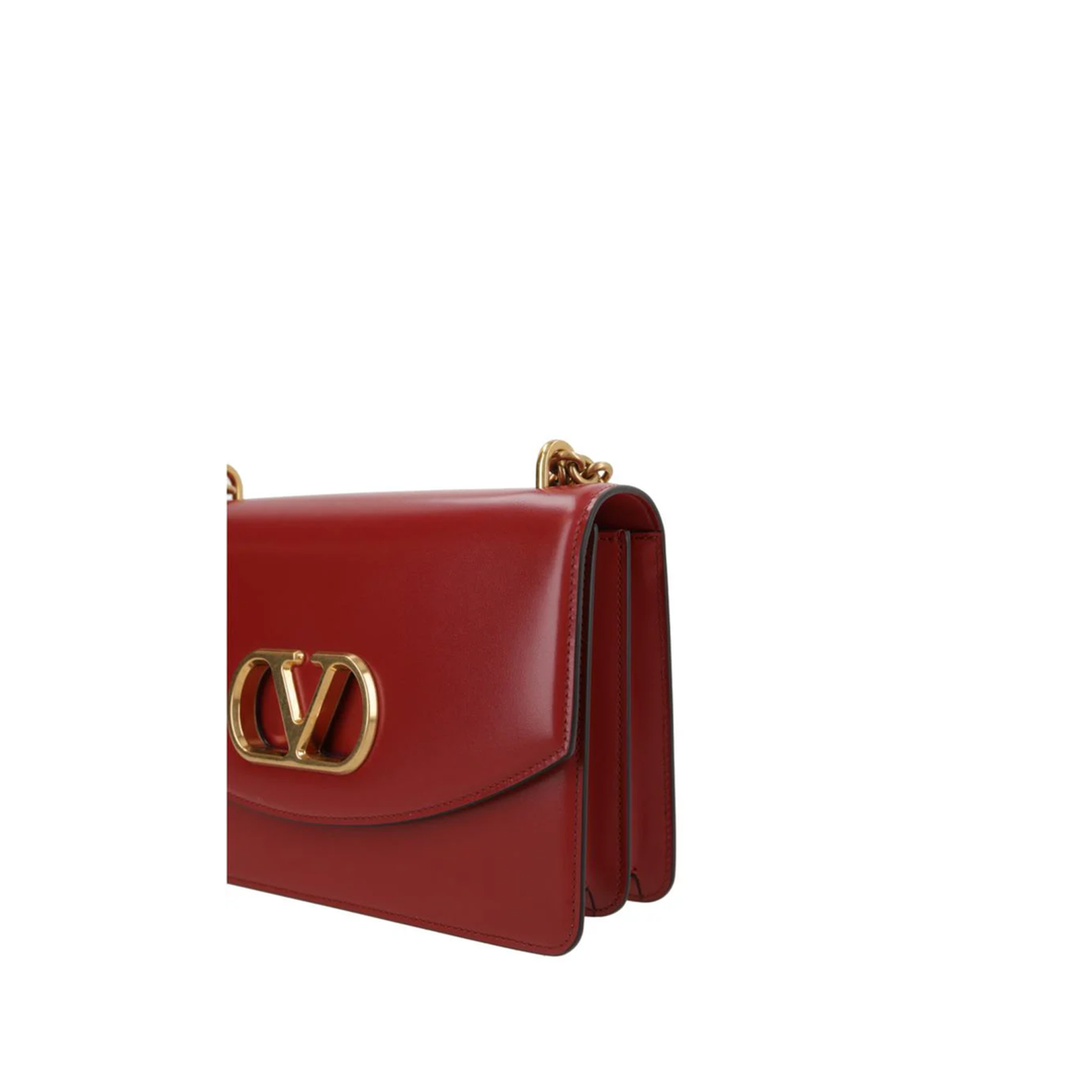 Shoulder Bag with VLogo Signature Detail - Image 4