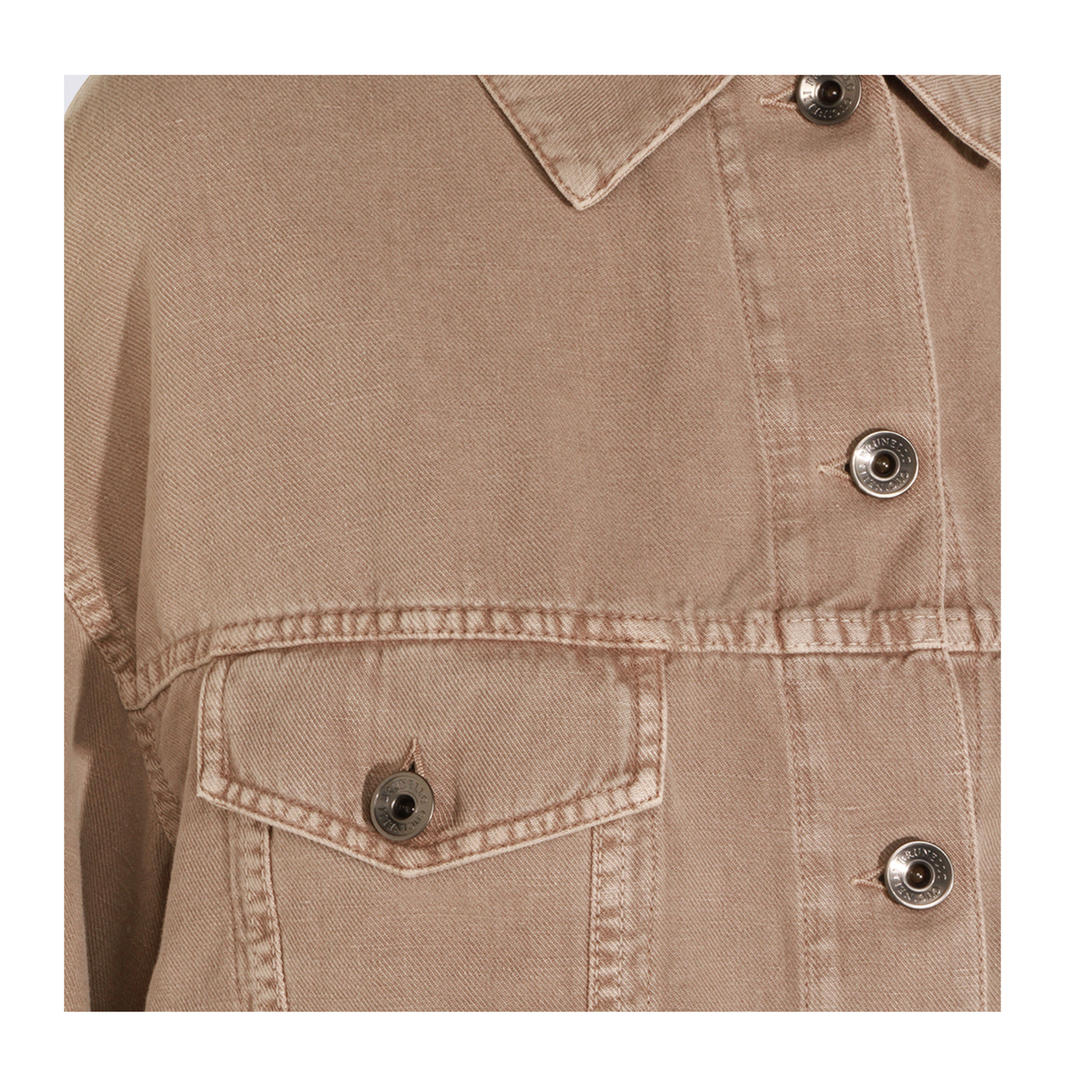 Women's Cropped Jackets Brown - Image 5