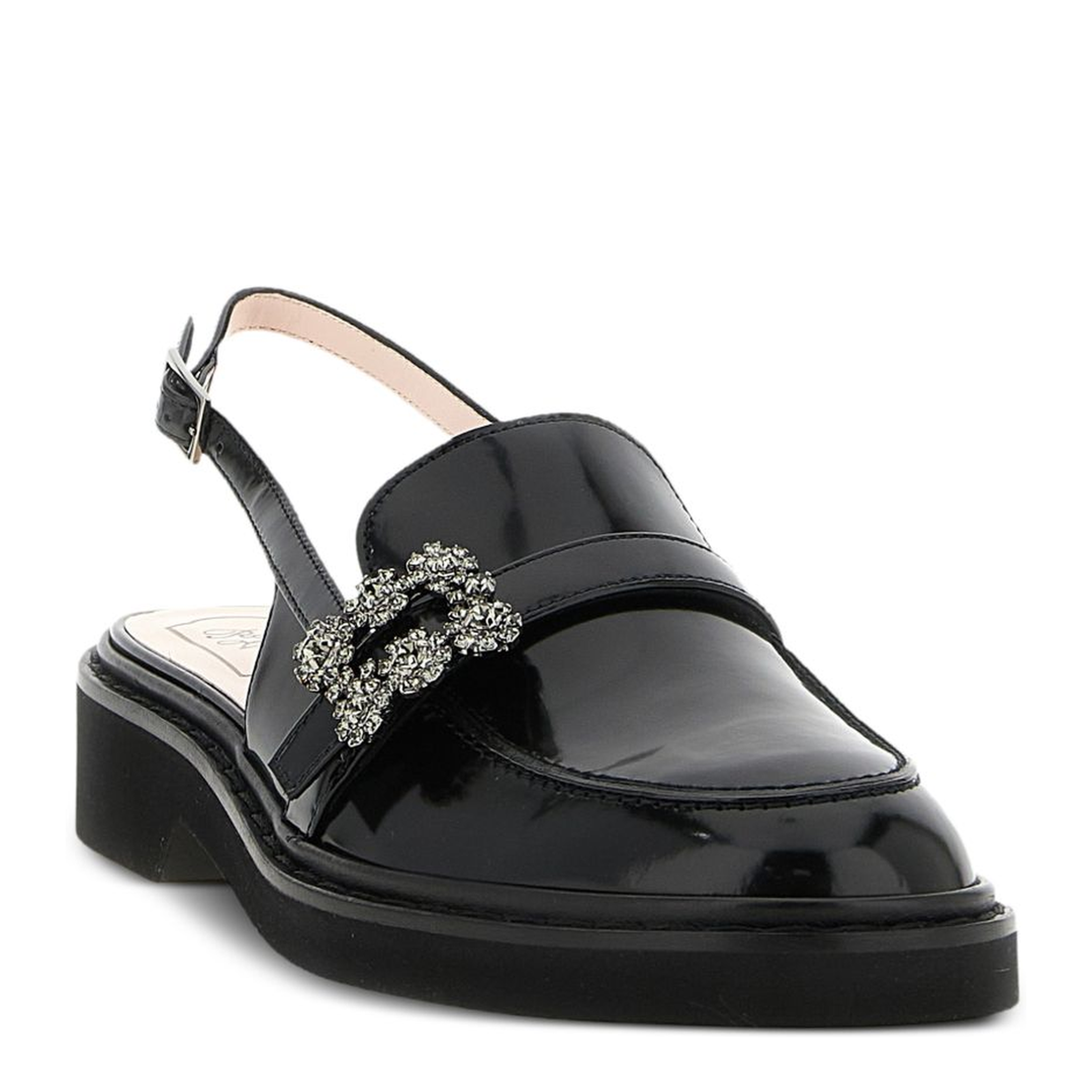 Rangers Black Slingback Loafers - Image 2