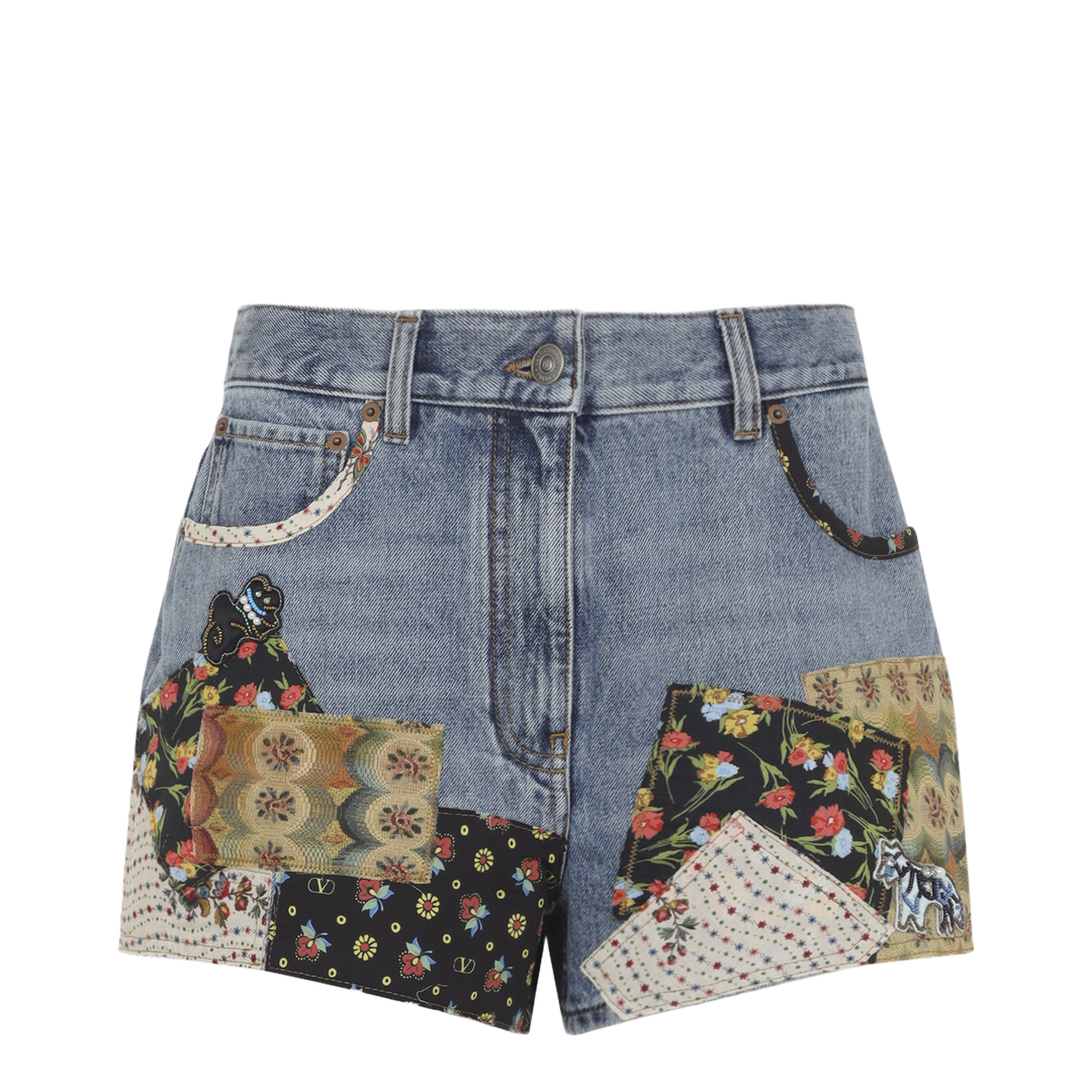 Patchwork Pants - Image 1
