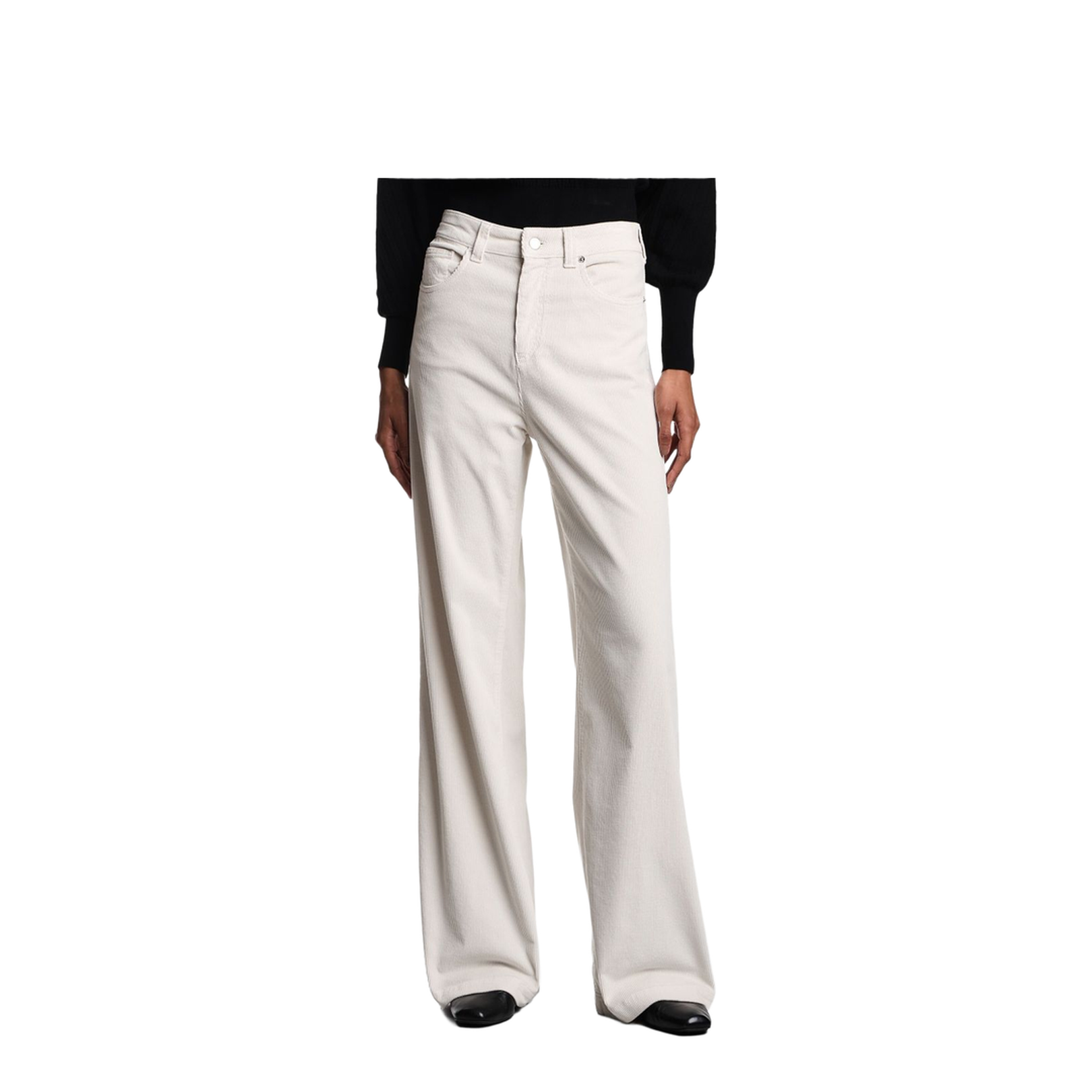 Wide-leg denim jeans - Image 5