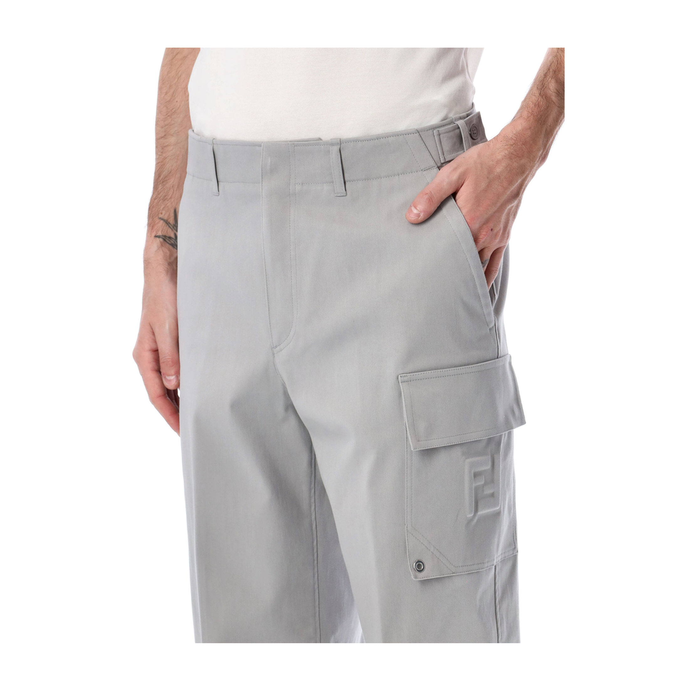 Trousers Silver - Image 3