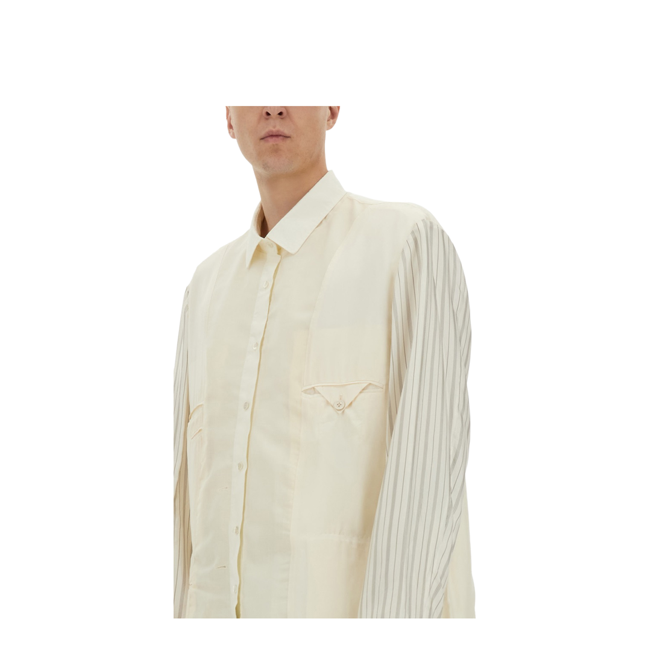 Anonymity Of The Lining Jacket In Beige - Image 4