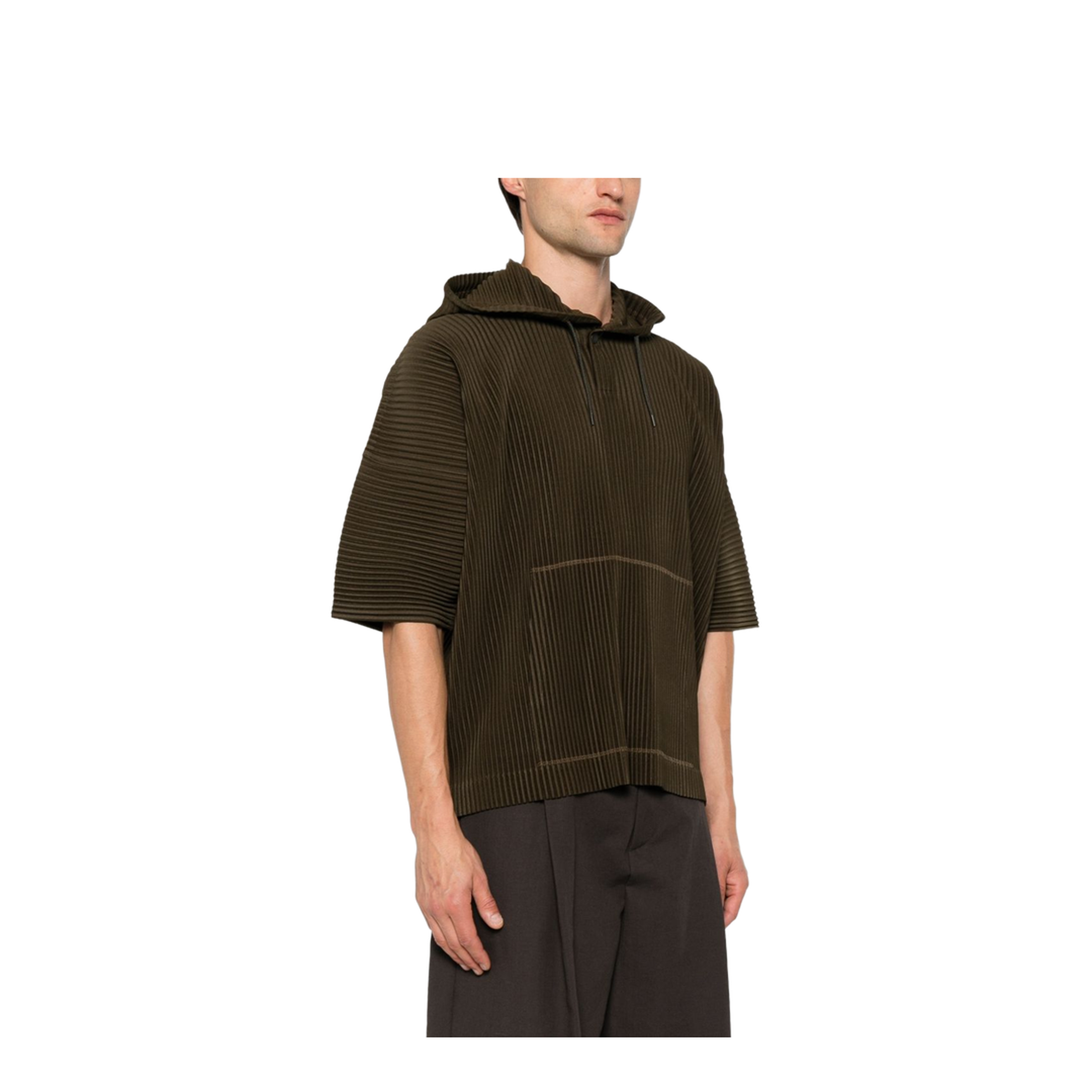 HOMME PLISSE' ISSEY MIYAKE T-shirts and Polos BROWN - Image 2