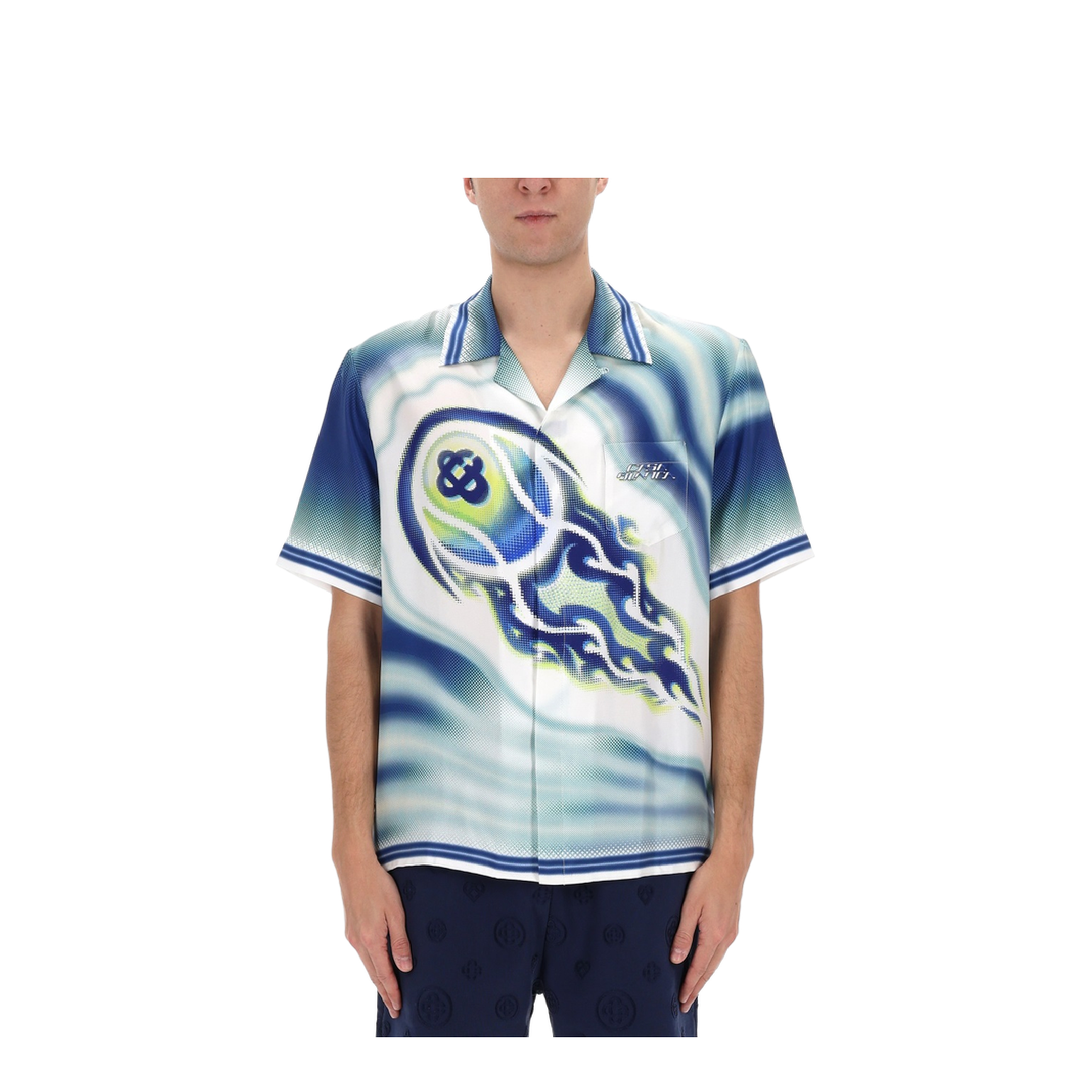 Flaming Tennis Ball Shirt - Image 4