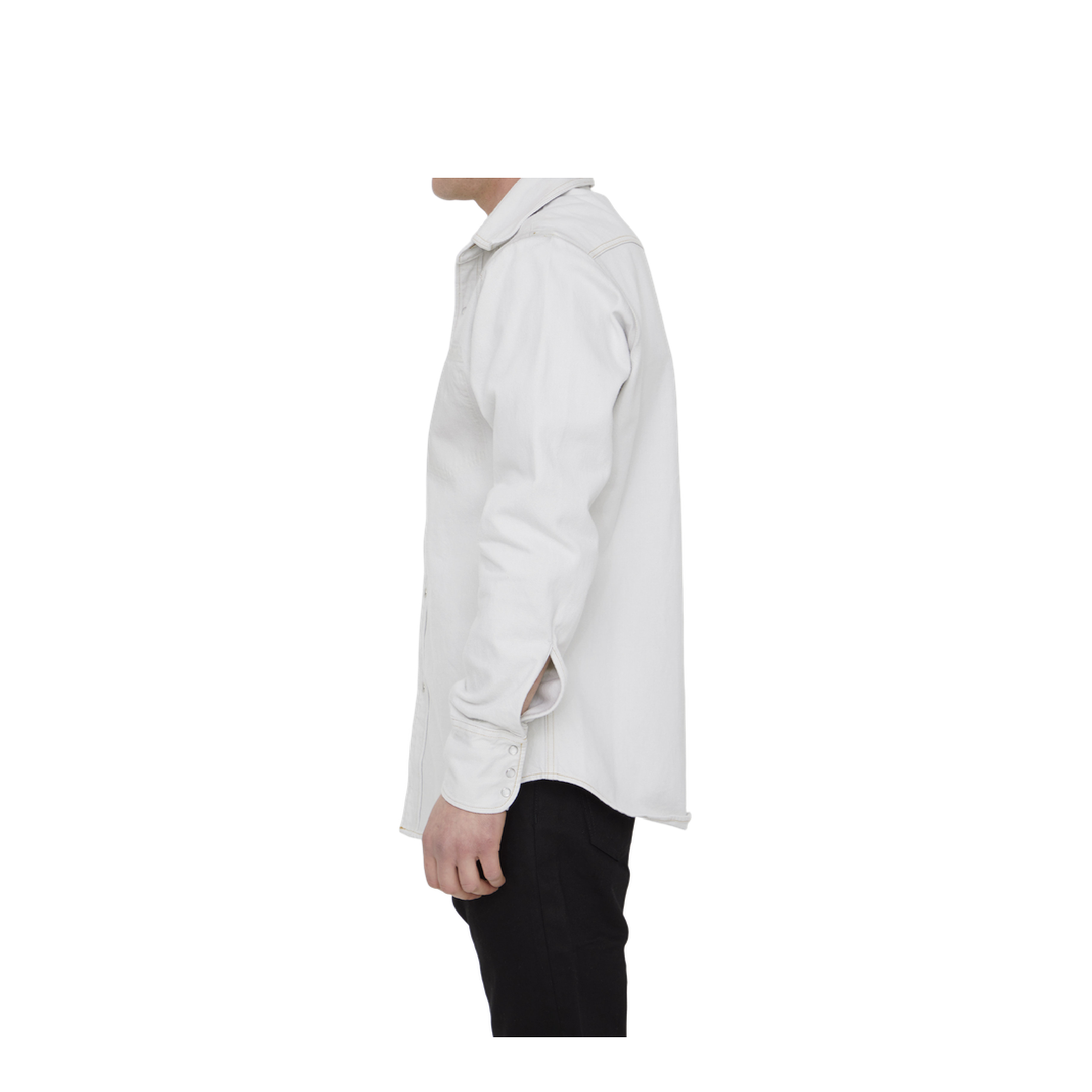 Cotton Denim Shirt - Image 3