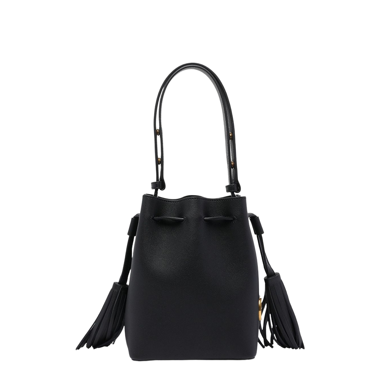 So Seau Small Bucket Bag Leather Black - Image 3