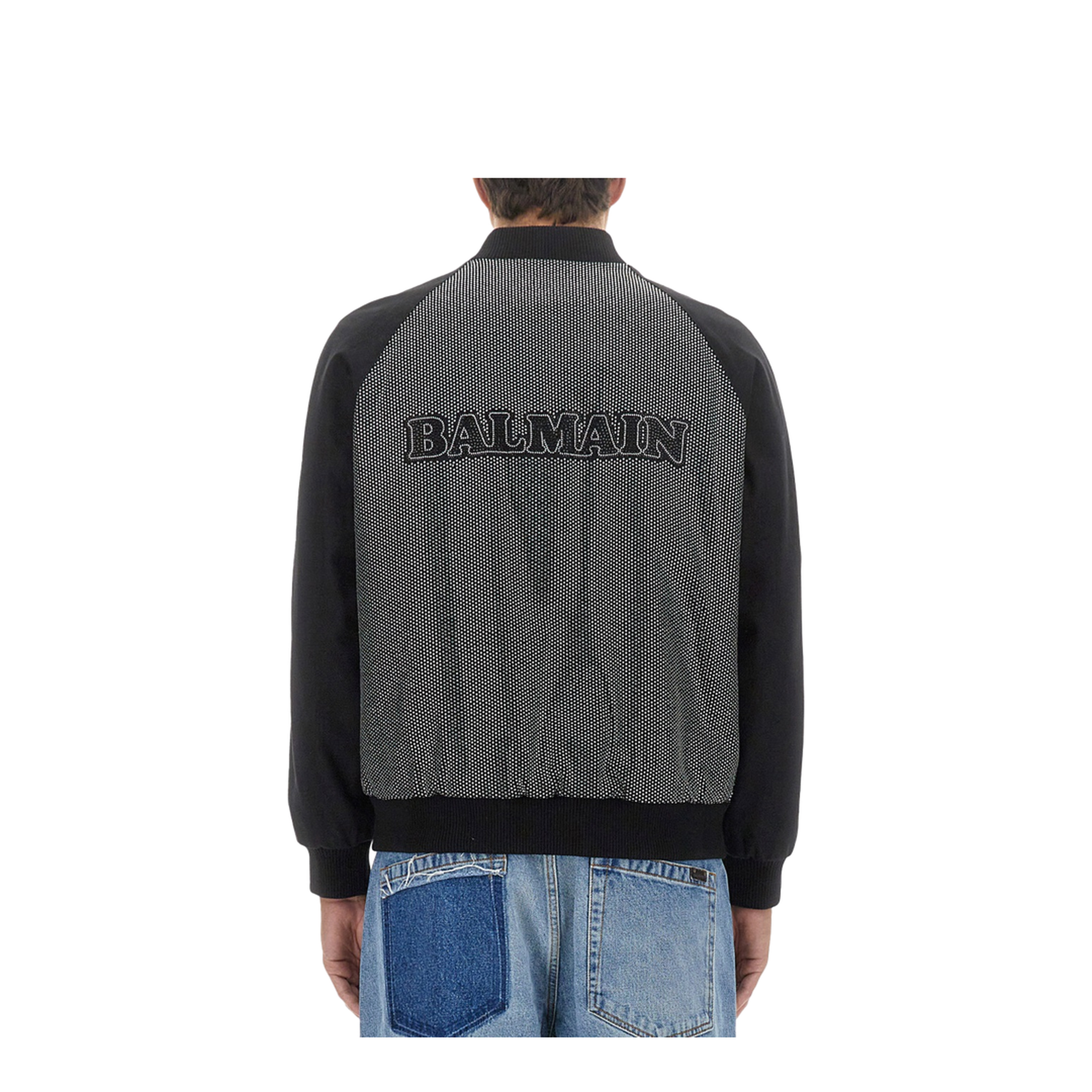 Rhinestone Bomber Jacket - Image 3