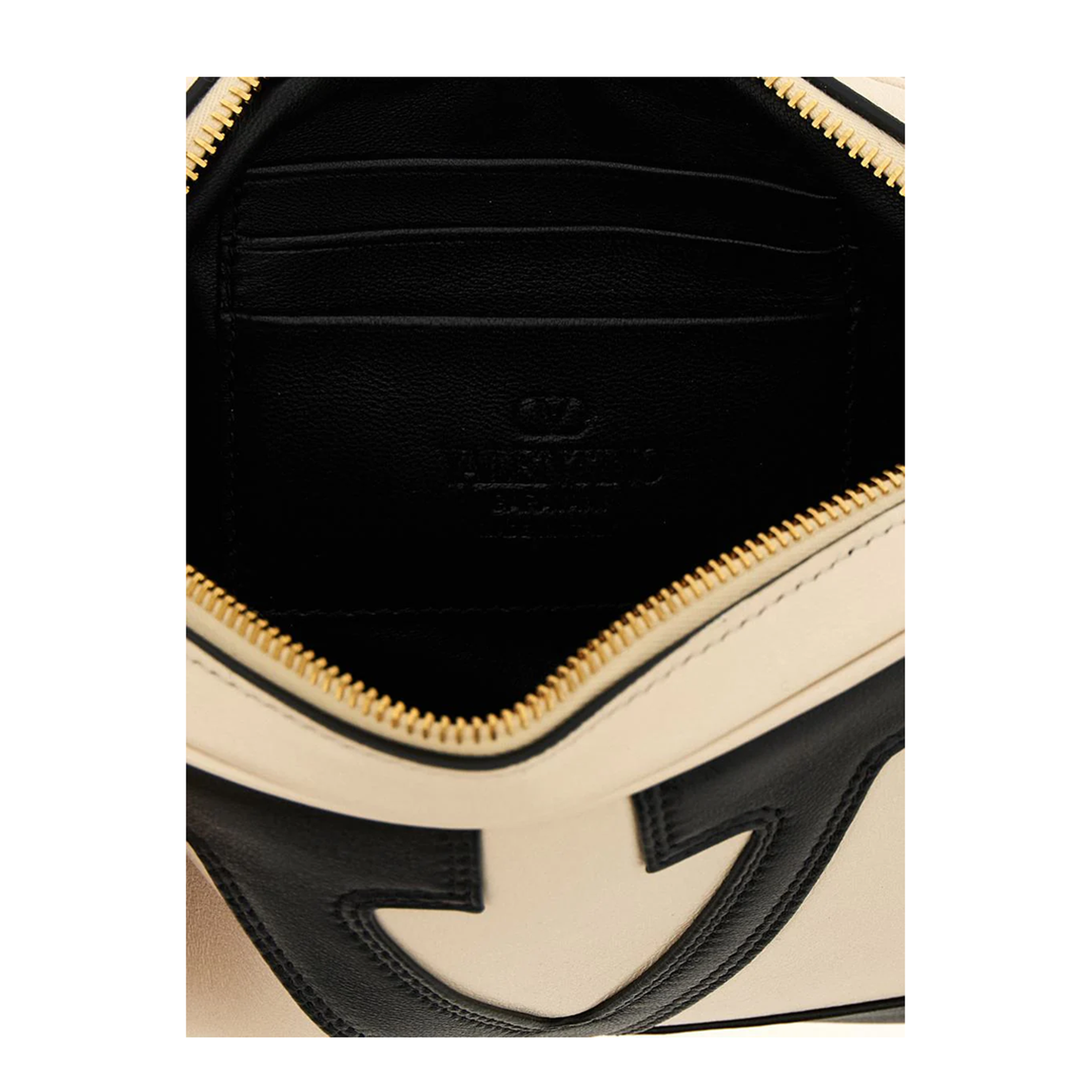 Viva Superstar Nappa Leather Crossbody - Butter/Black - Image 5