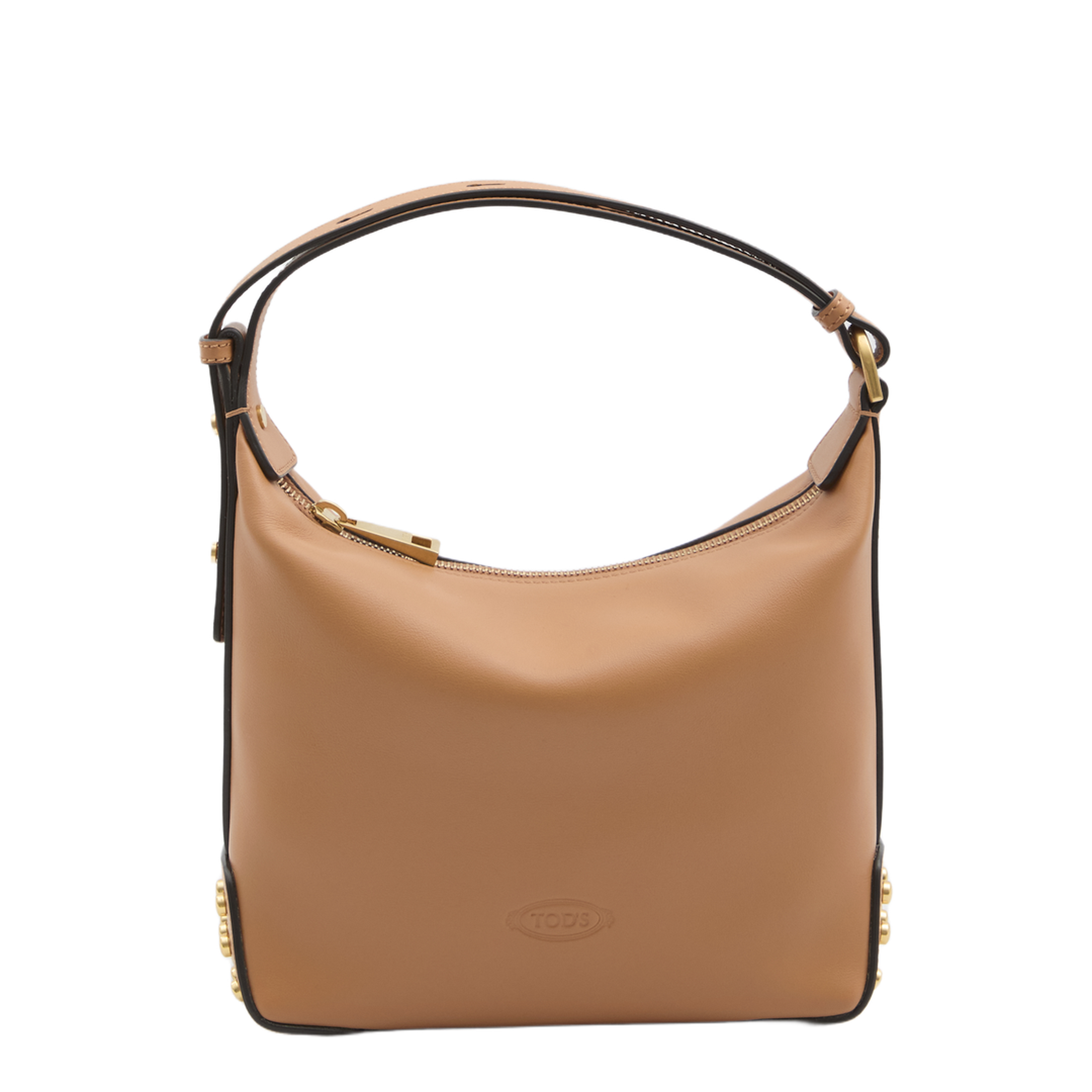 Metal Dots Mini Bag in Leather - Image 1