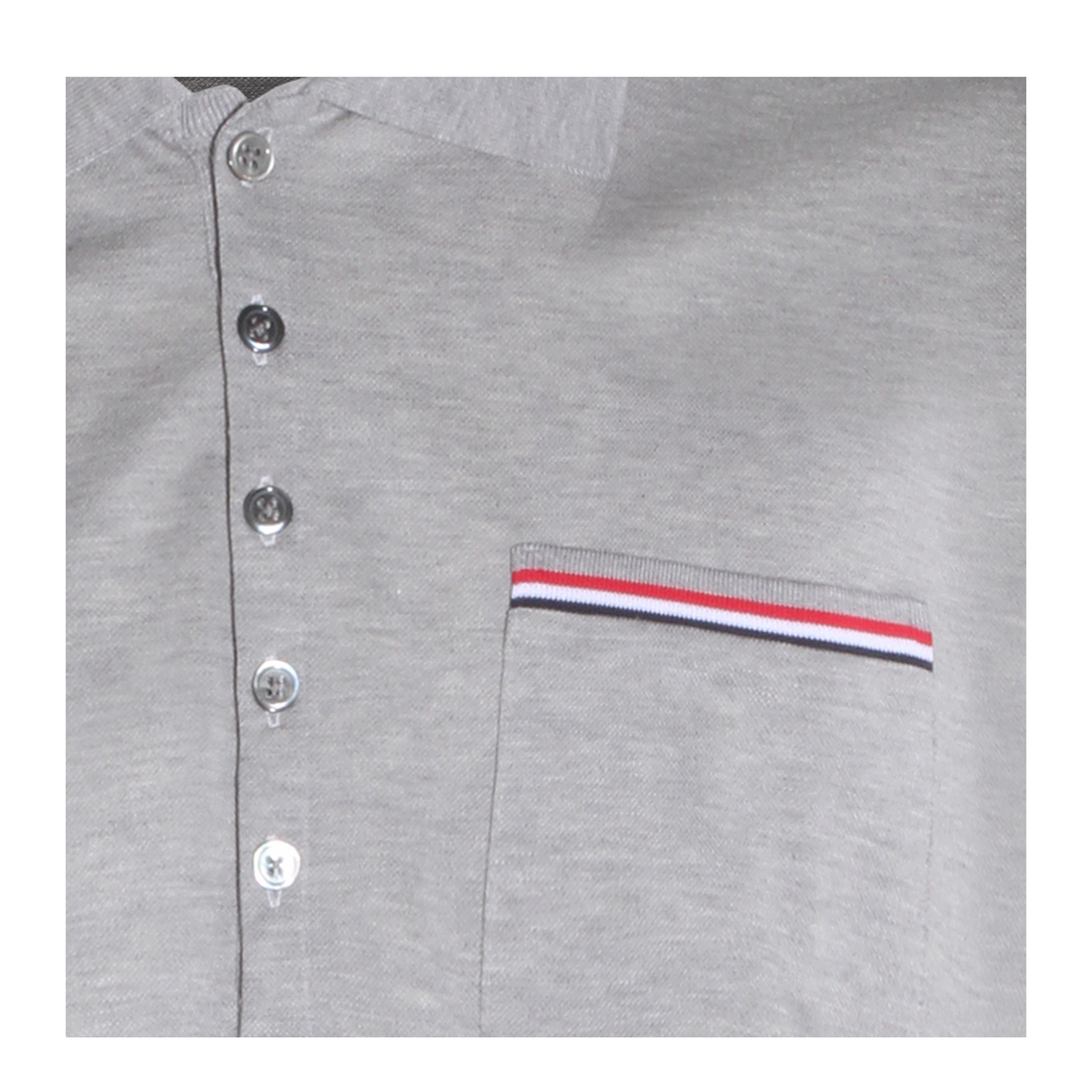Logo Polo - Grey - Image 6