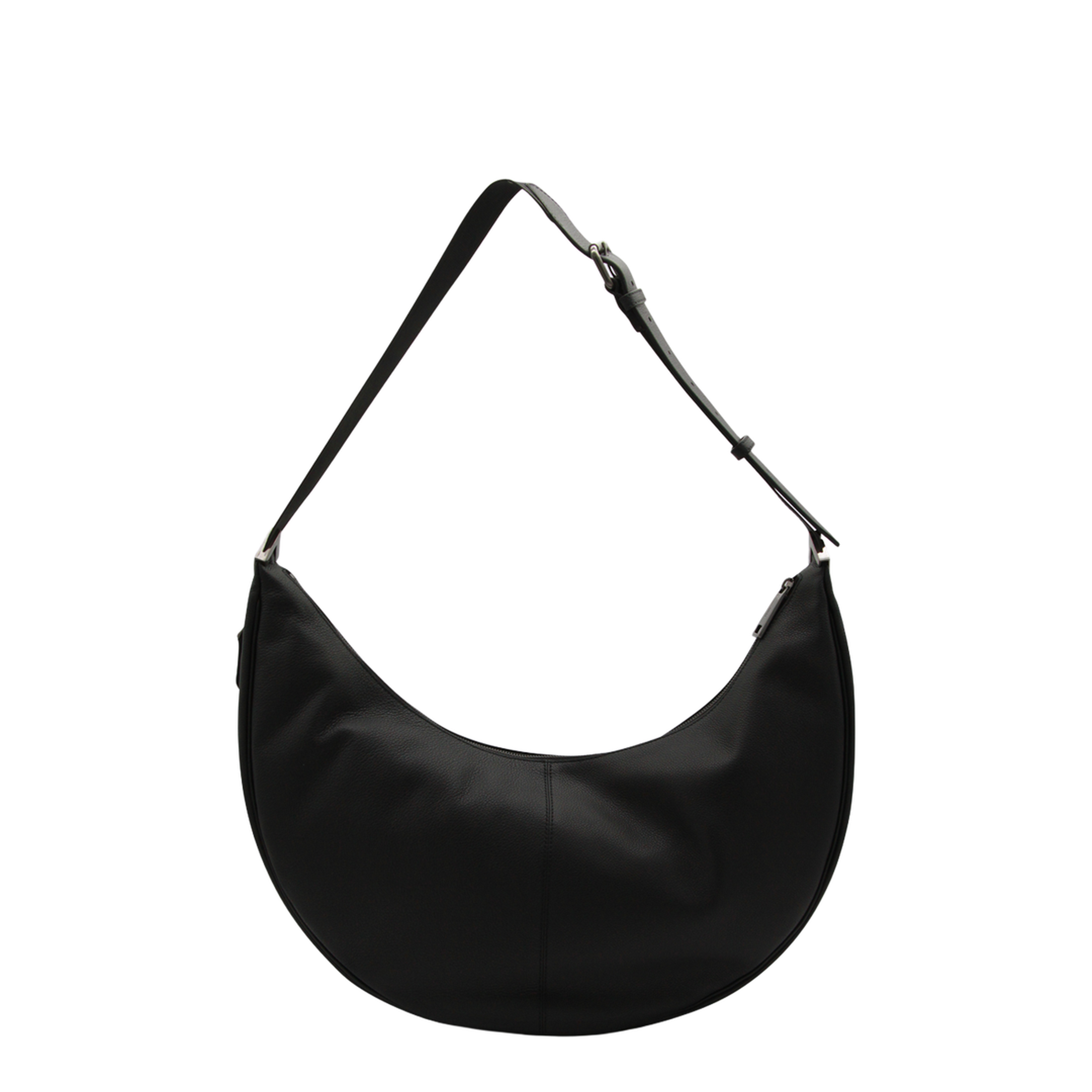 Melon Large Calfskin Bag - Black - Image 6