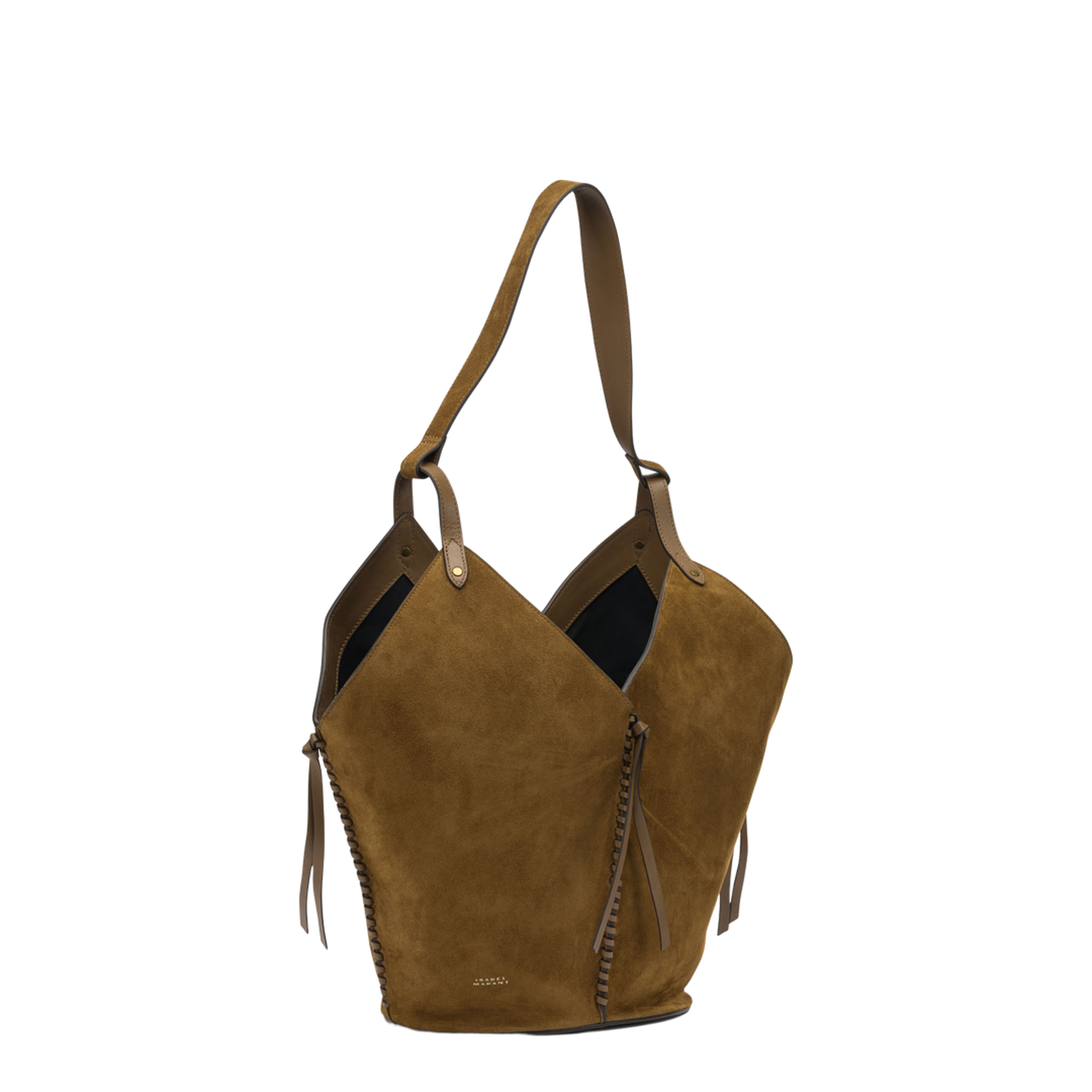 Tampa Calf Leather Shoulder Bag - Cognac - Image 2