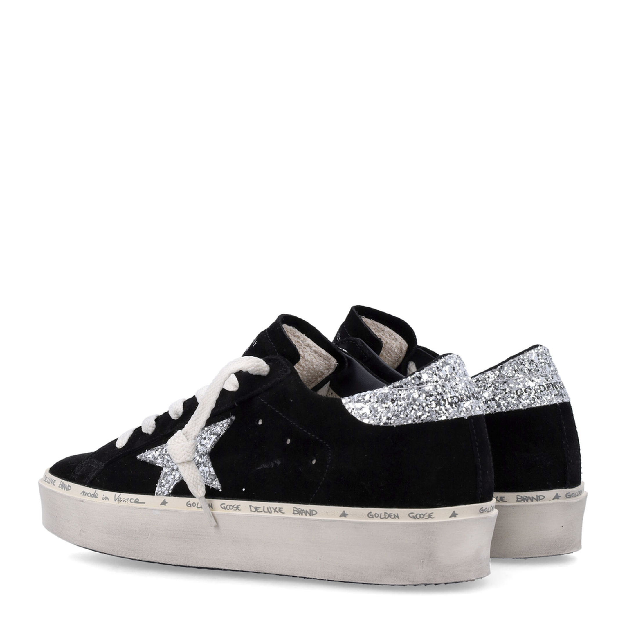 Black Hi Star Suede Sneakers - Image 4