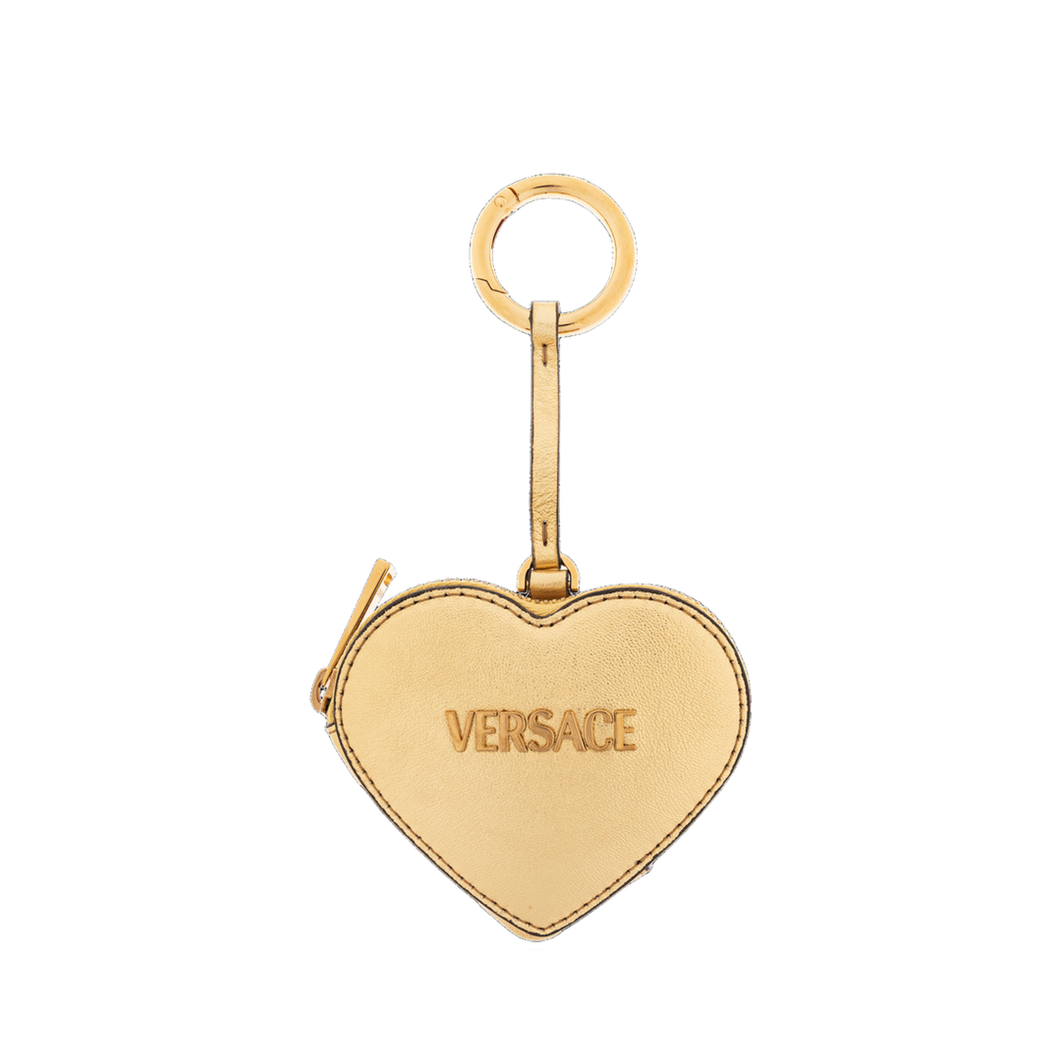 Zipped Keychain Pouch - Gold - Image 1