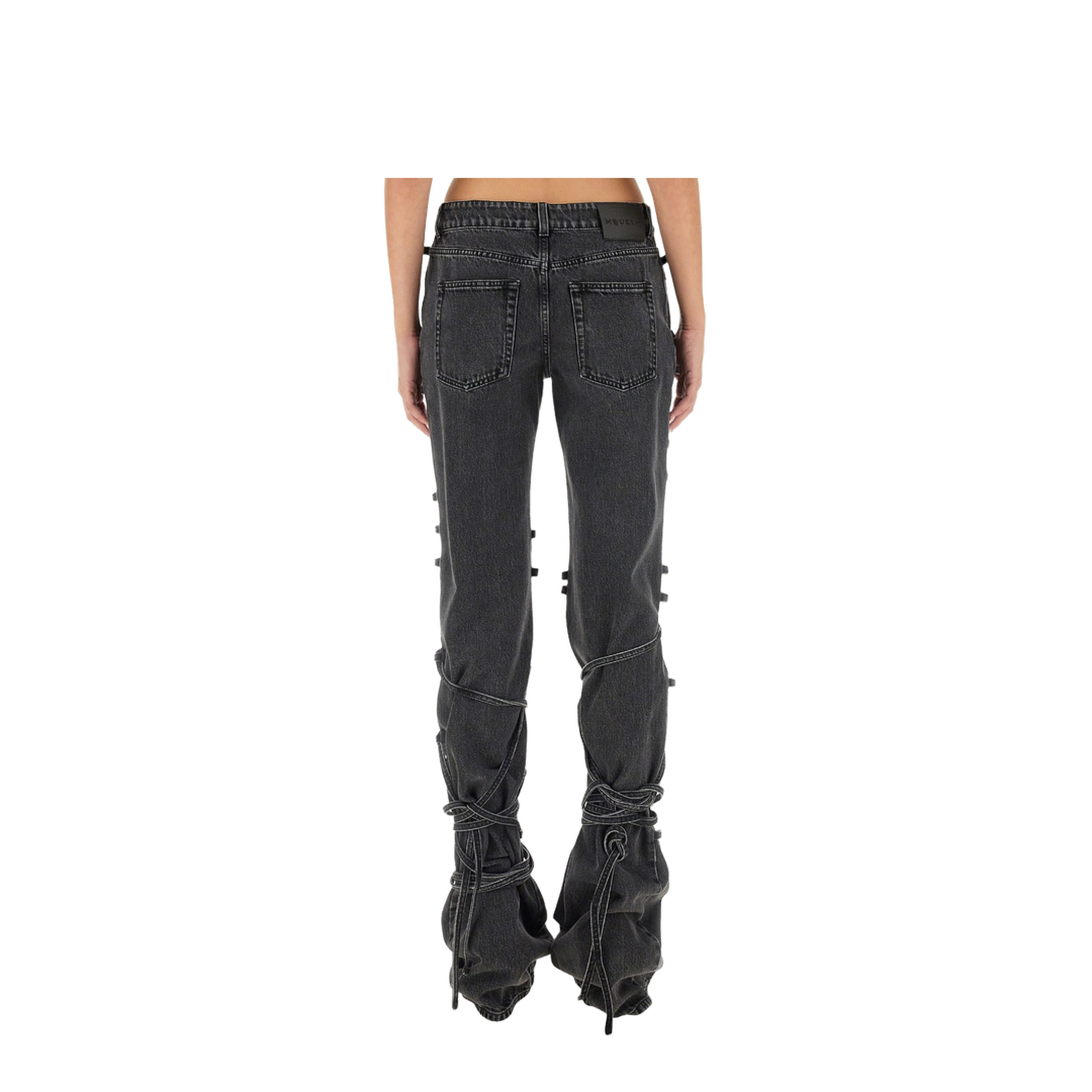 JEANS WITH KNOTTED DETAIL - Image 3