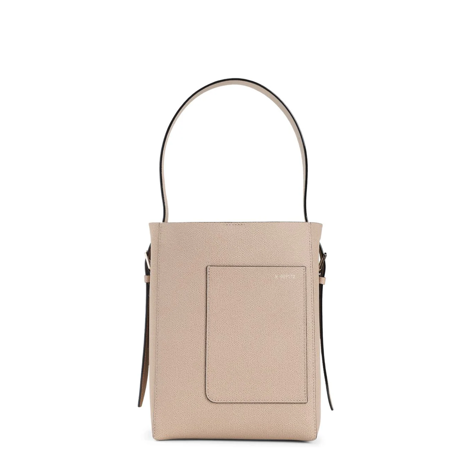 Mini Millepunte Calf Leather Bucket Bag - Cashmere Beige - Image 1