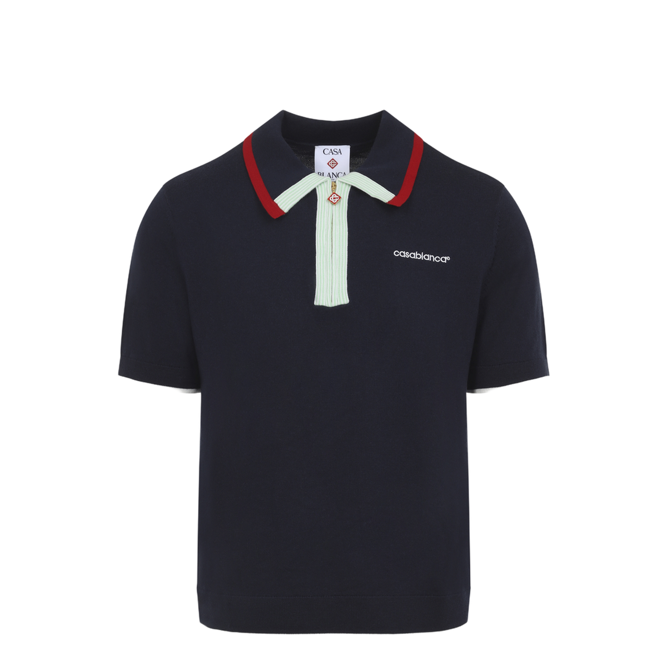 Knitted Track Polo - Image 1