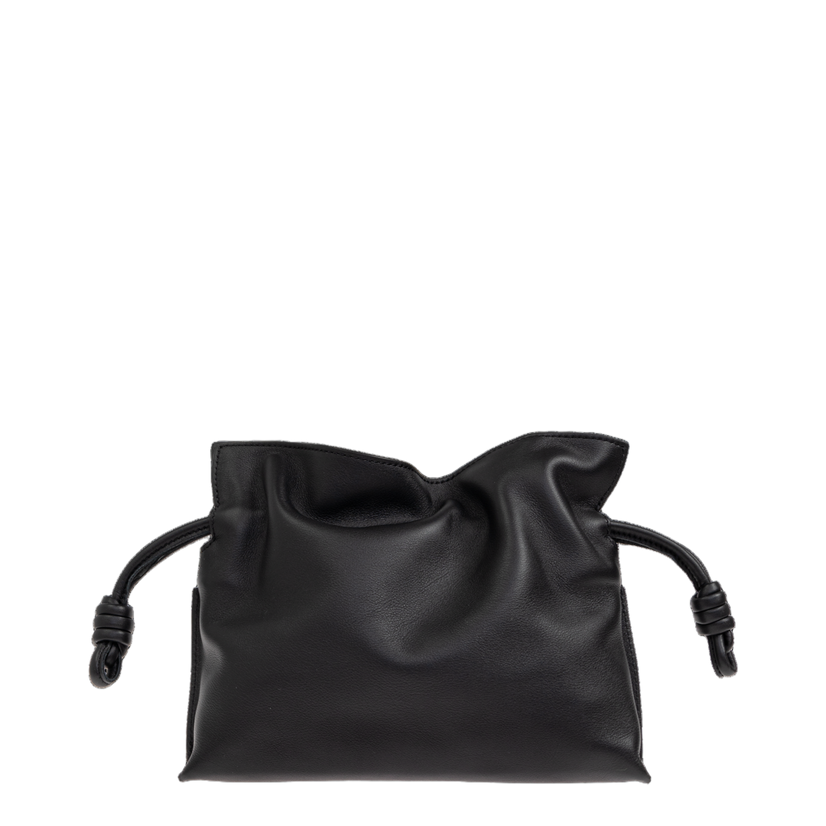 Flamenco Mediun Calfskin Clutch Bags - Black - Image 2
