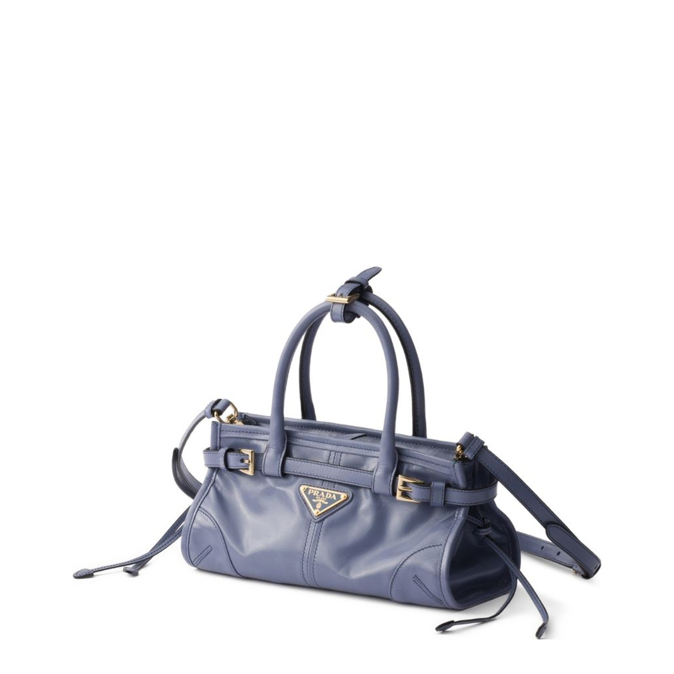 Bonnie Mini Calf Leather Handbag - Aviation Blue - Image 5
