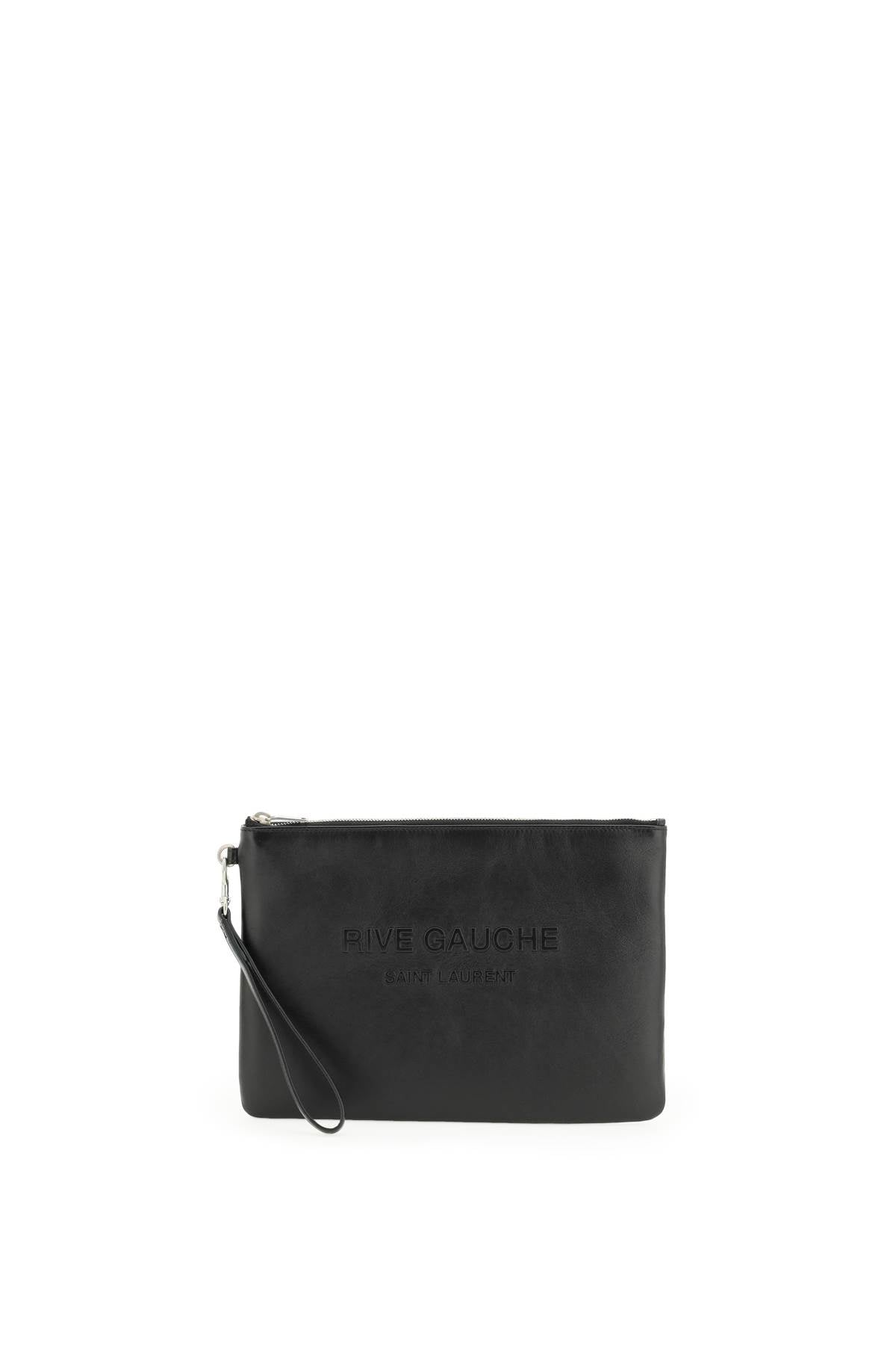 Rive Gauche Clutch, Silver Hardware - Image 3