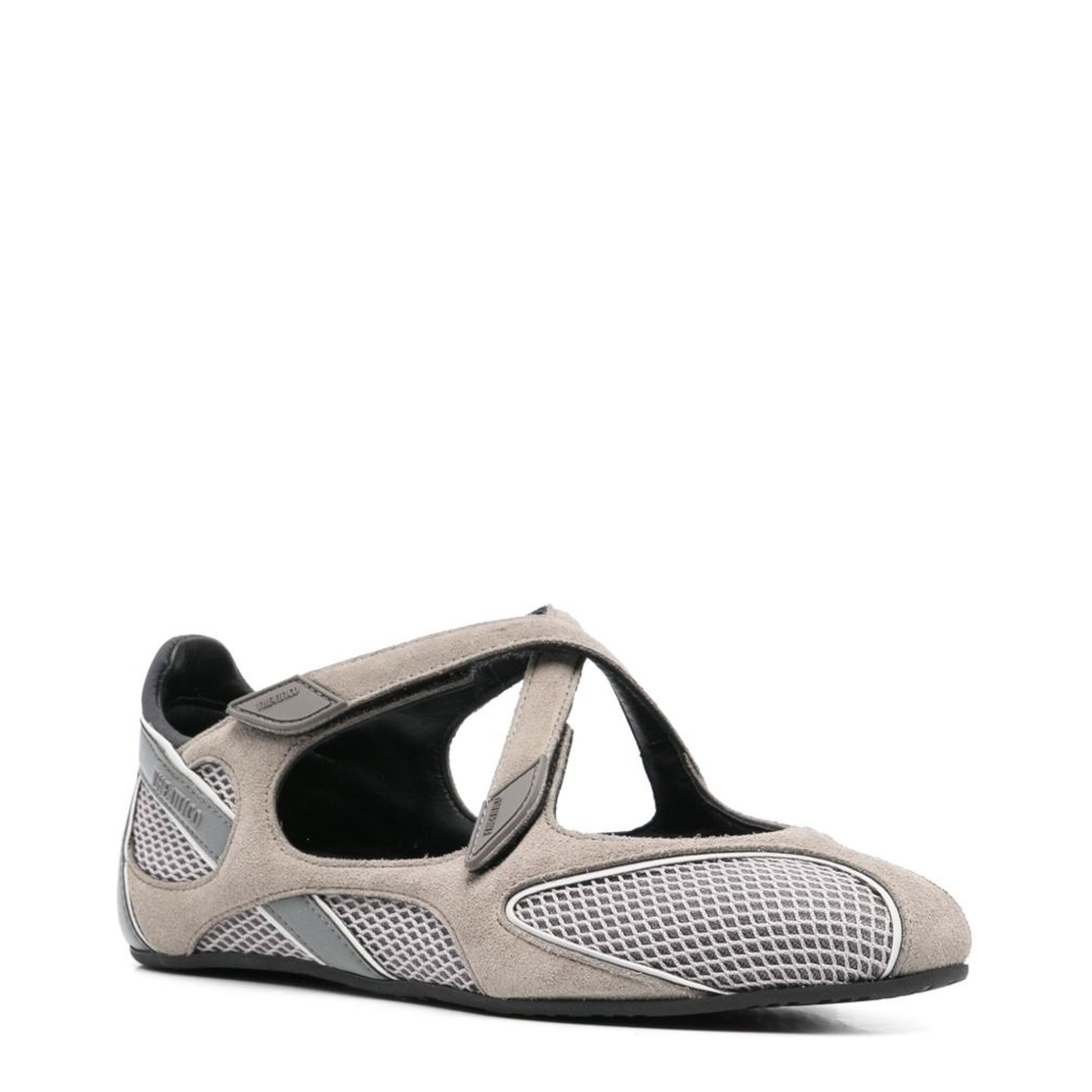 Flat Shoes Grey - Image 3