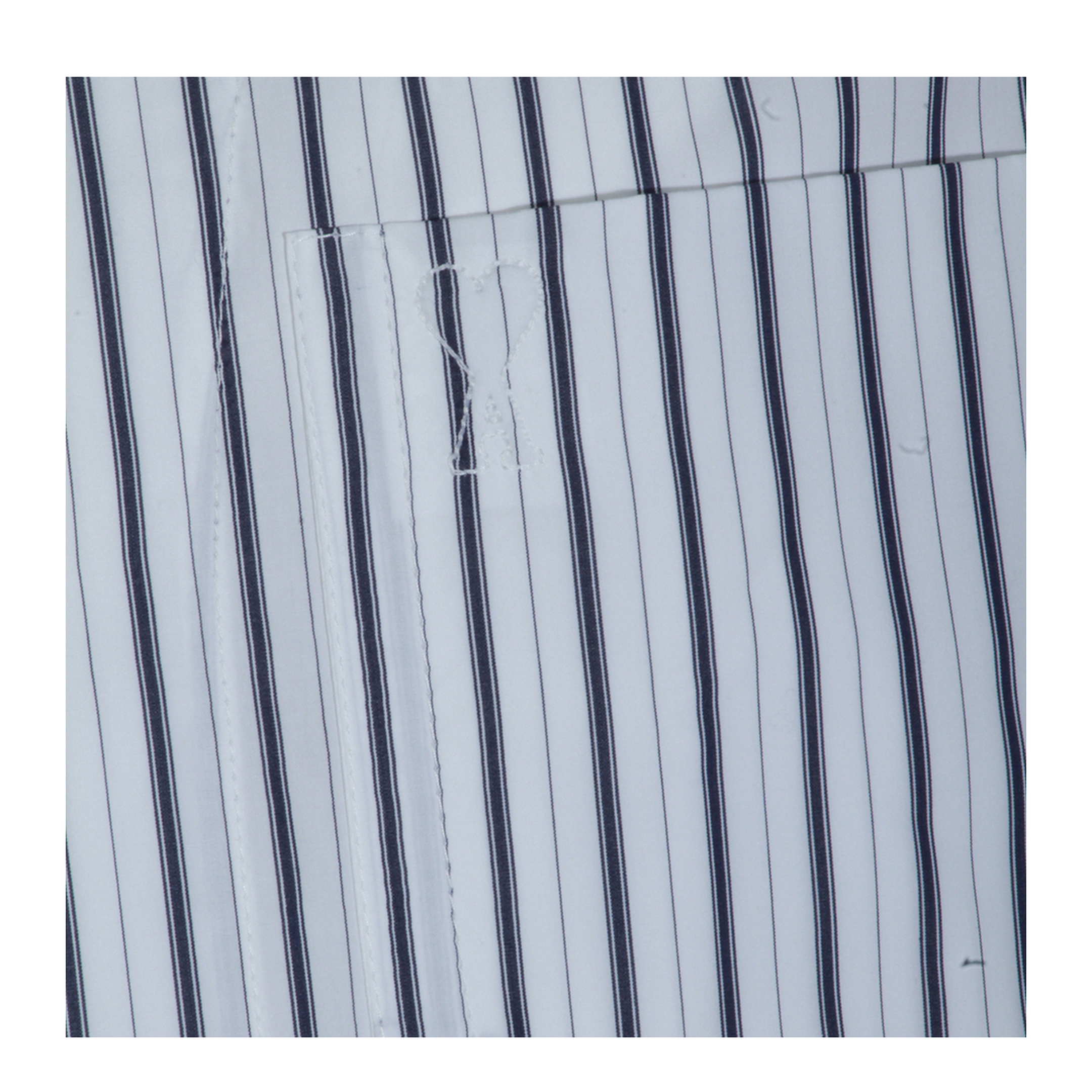 White Striped De Coeur Shirt - Image 6