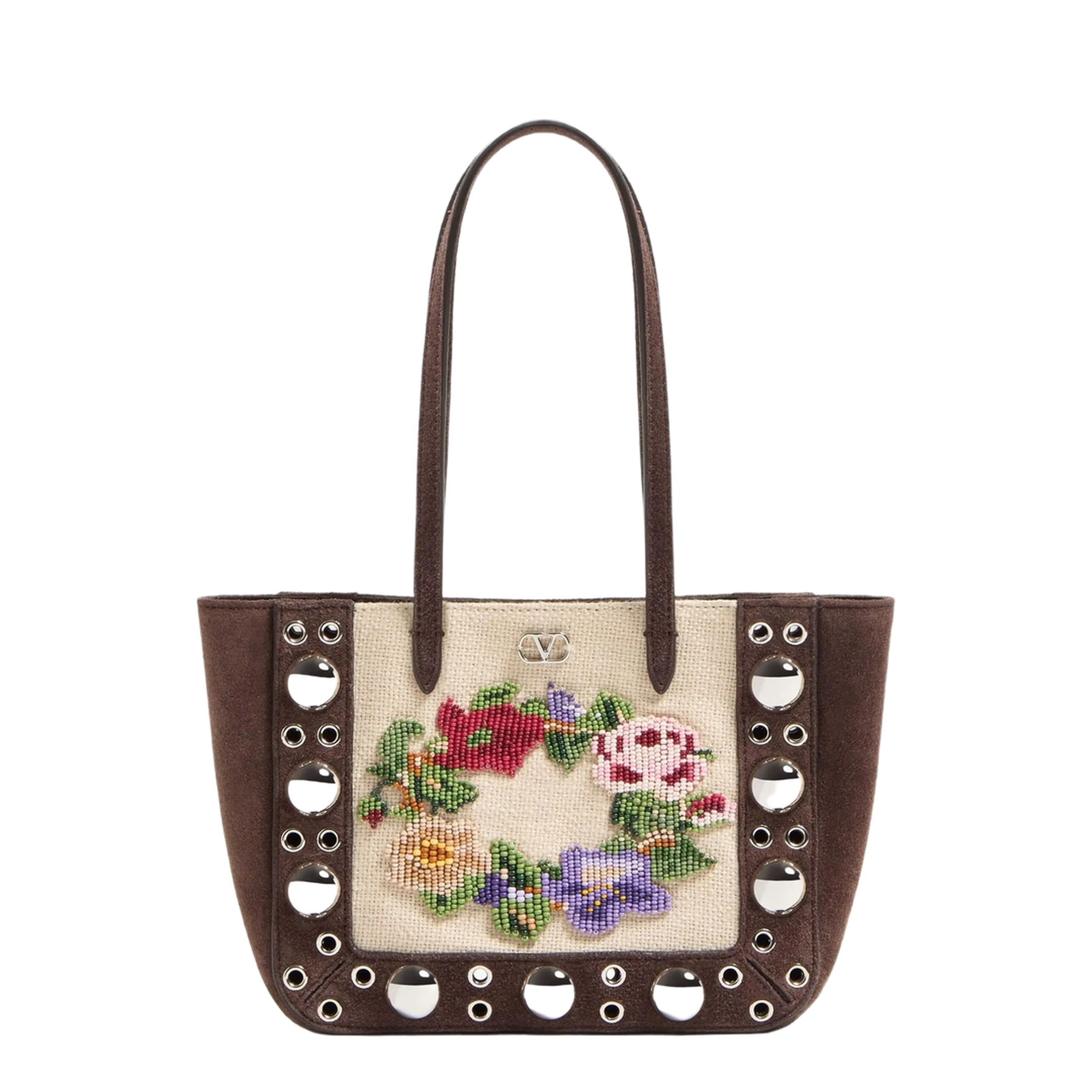 Brown Suede Nellcã'te Shoulder Bag - Image 1