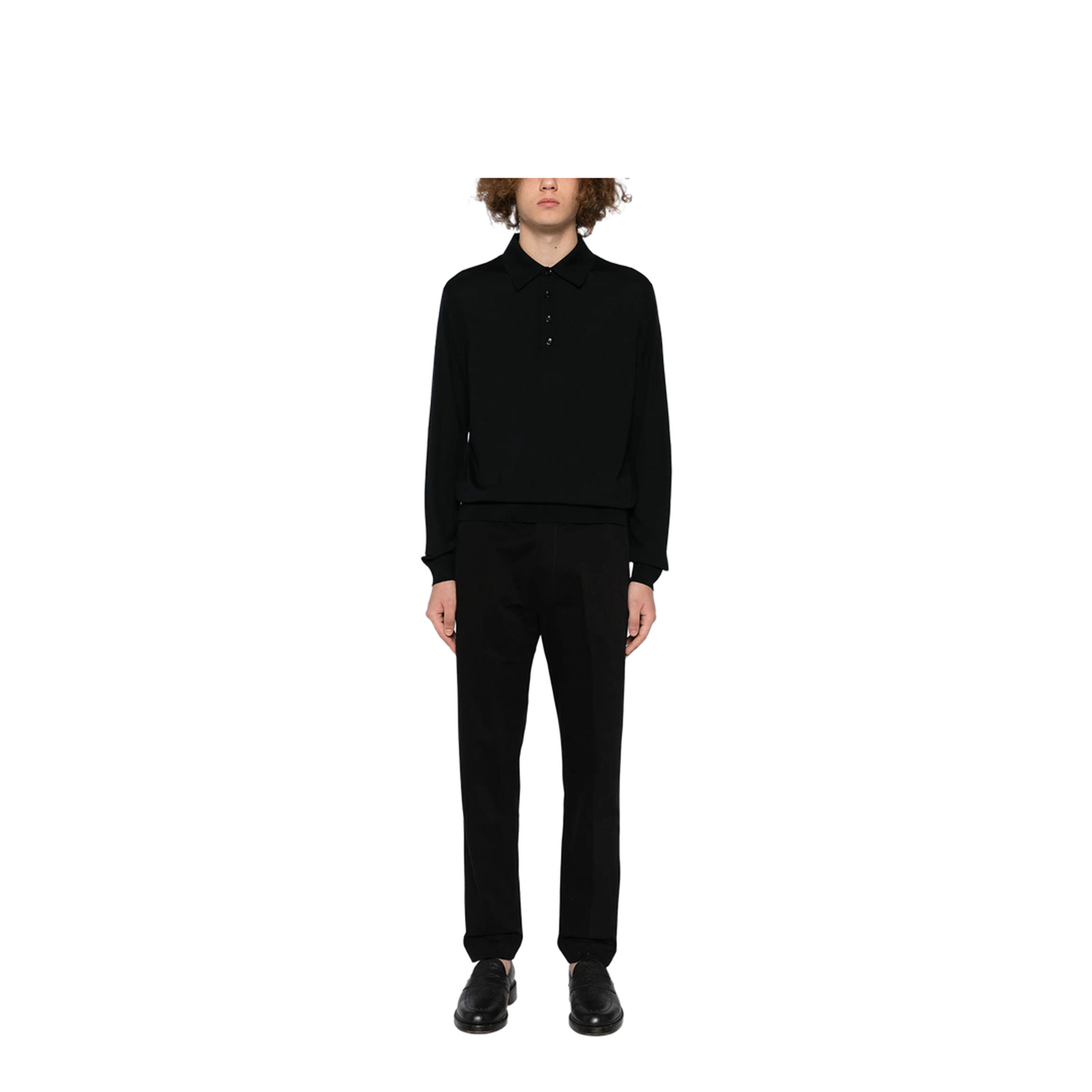 Wool Knitted Polo - Image 3