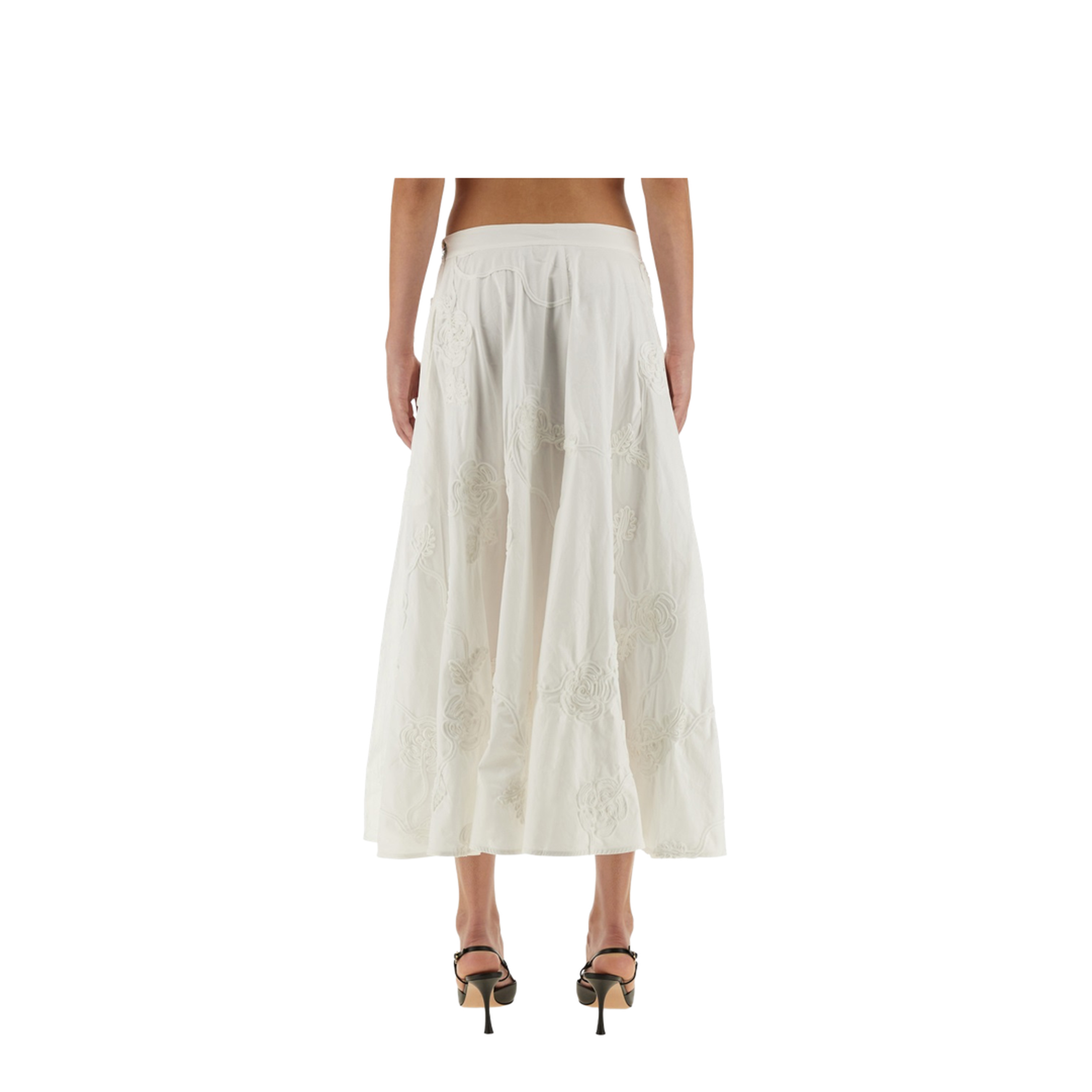 Floral Midi Skirt - Image 3