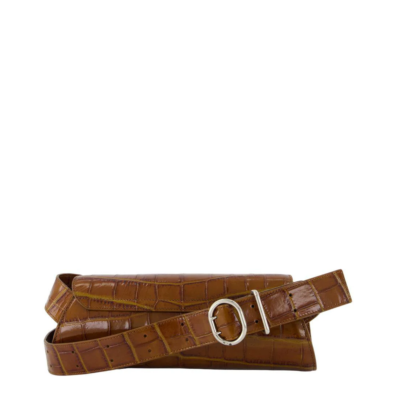Brown Cannolo Small Shoulder Bag - Image 3