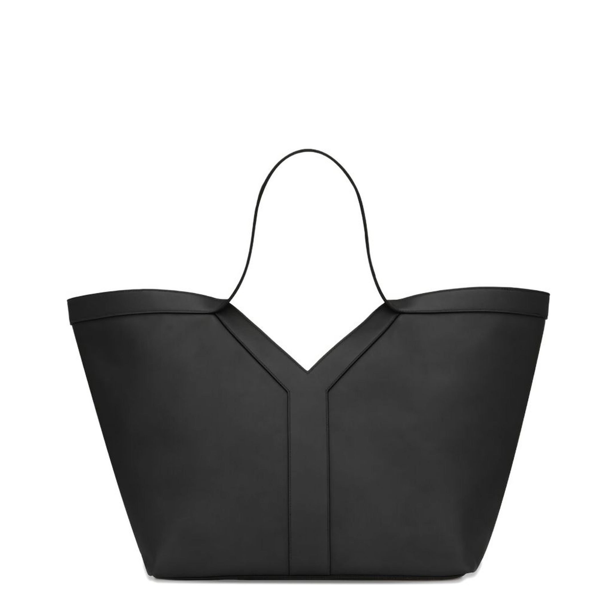 Y Tote Calfskin Tote - Black - Image 6