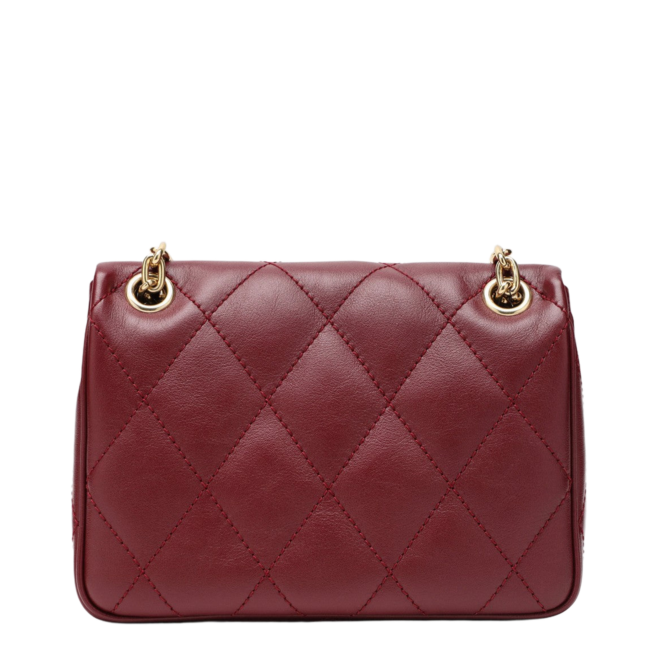 Strand Small Calf Leather Shoulder Bag - Punnet - Image 2