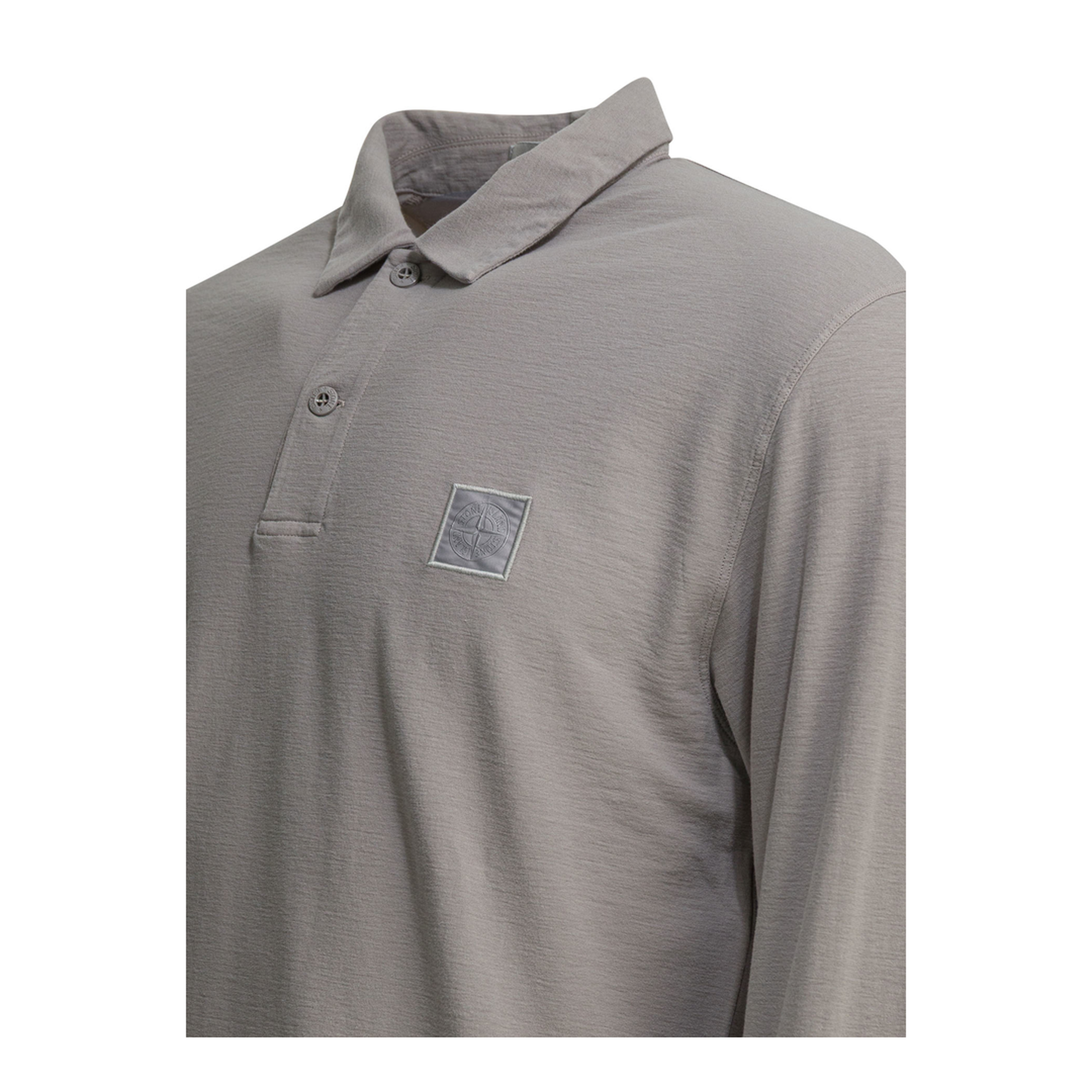 Polo Shirt with Buttons and Logo - Image 4
