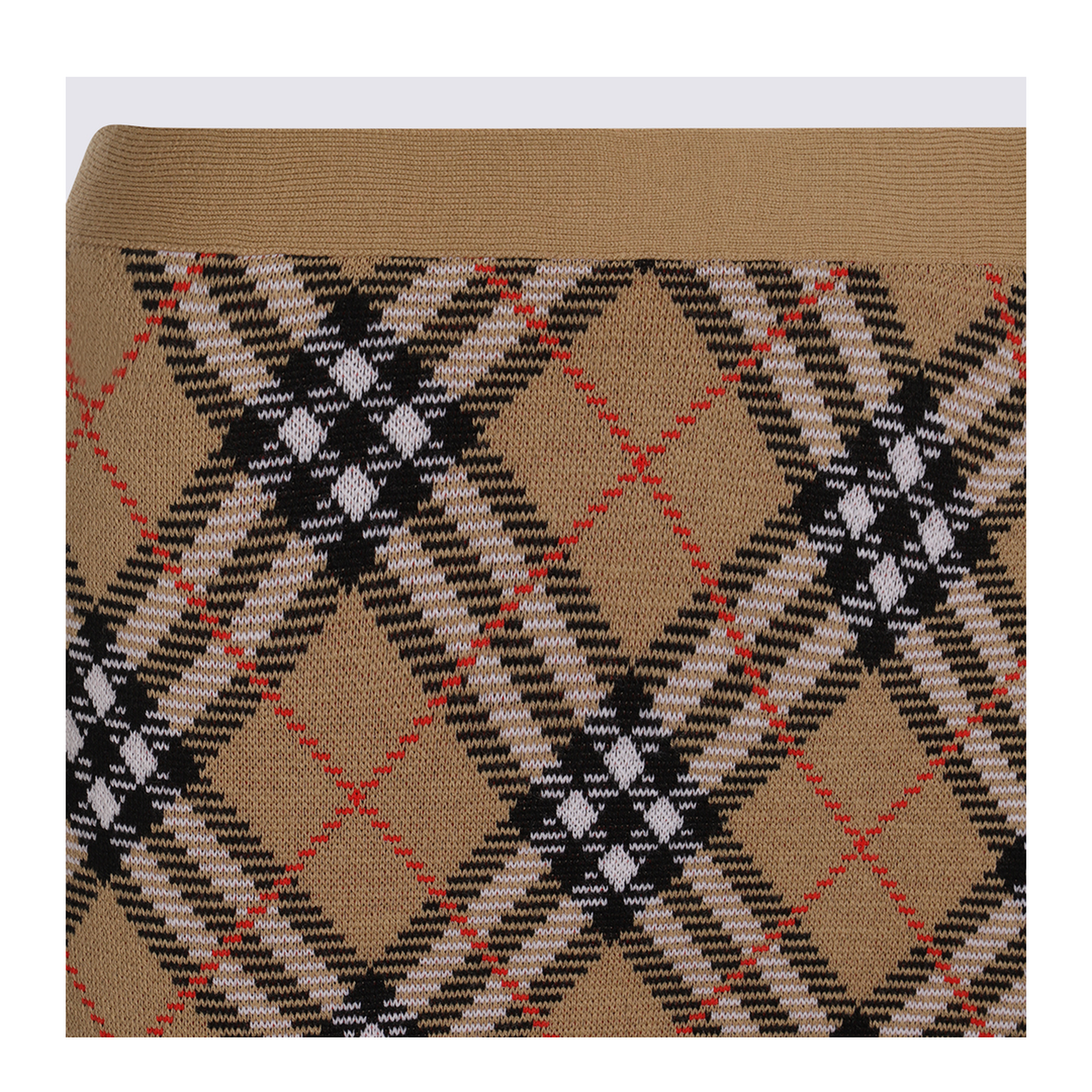 Embroidered Wool Blend Mini Skirt - Image 6