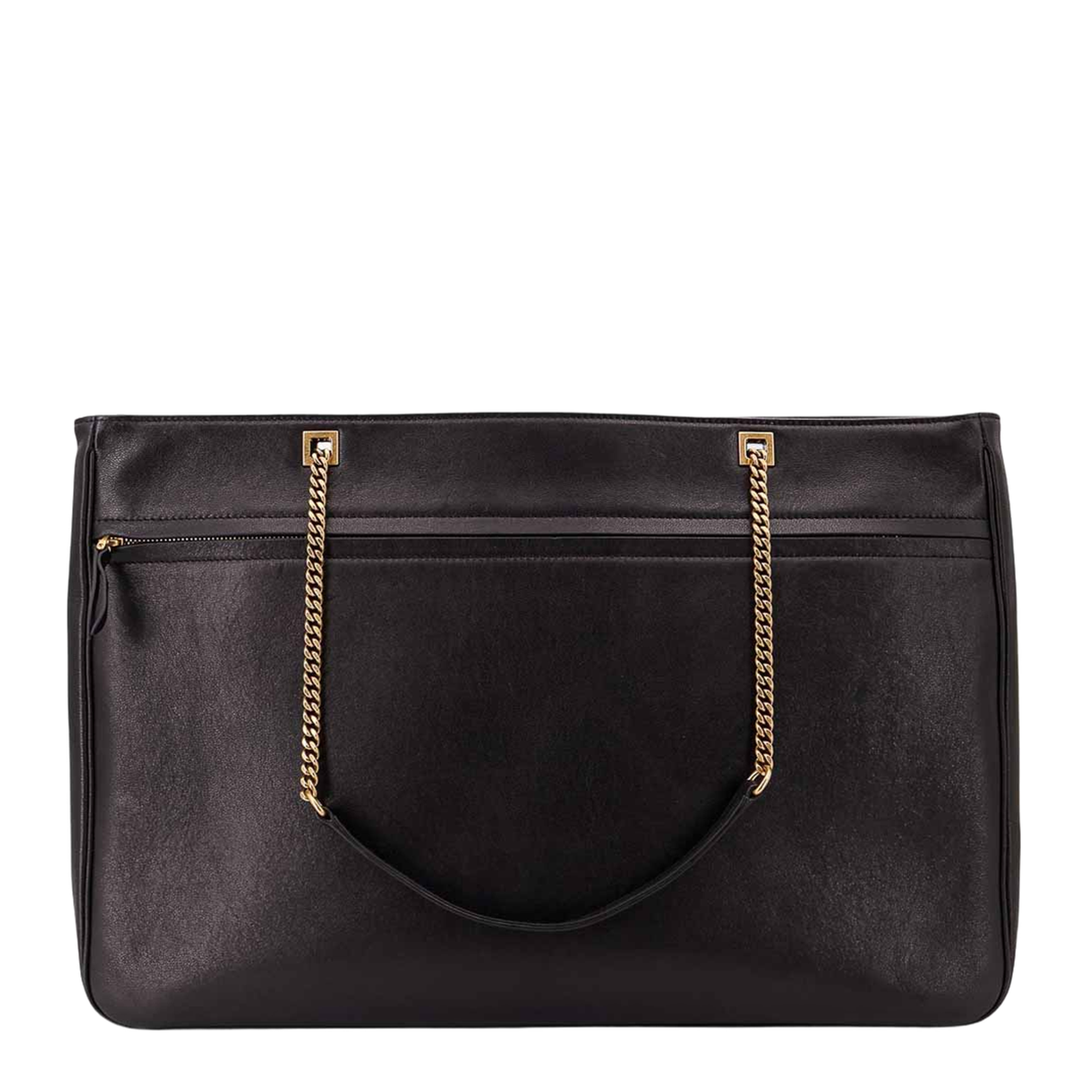 Viva Superstar Large Nappa Leather Shopping Bag - Black/spice - Image 5