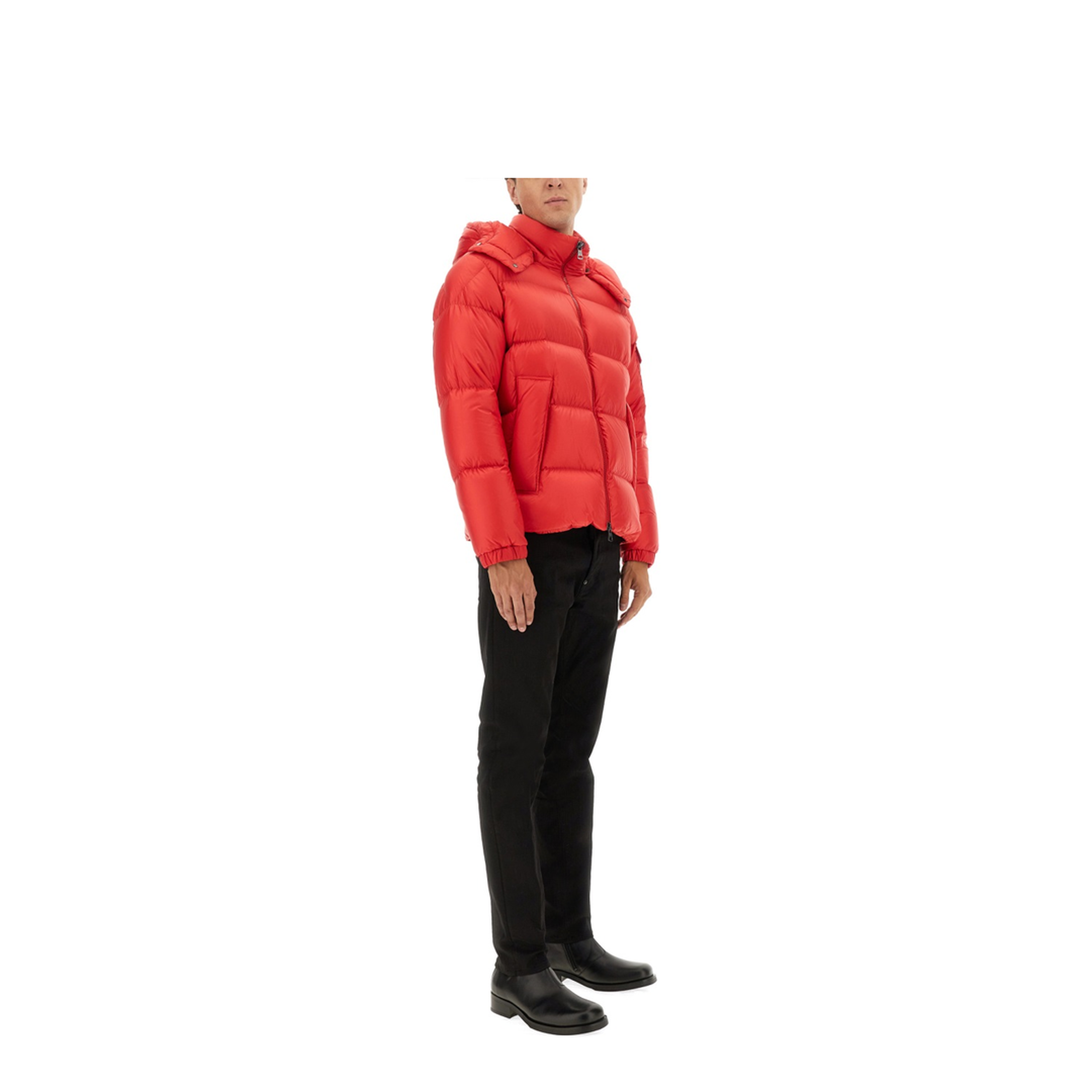 Couyere Down Jacket in Red - Image 2