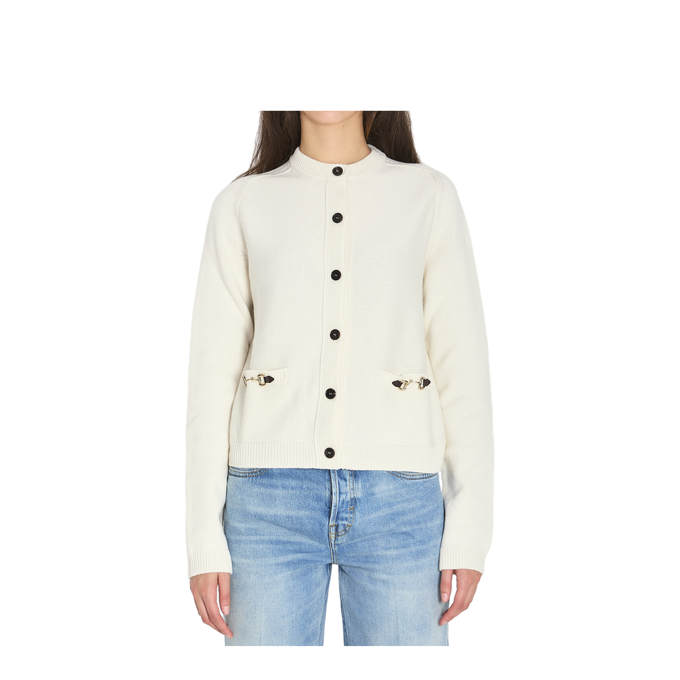 Cashmere Wool Cardigan - Image 1