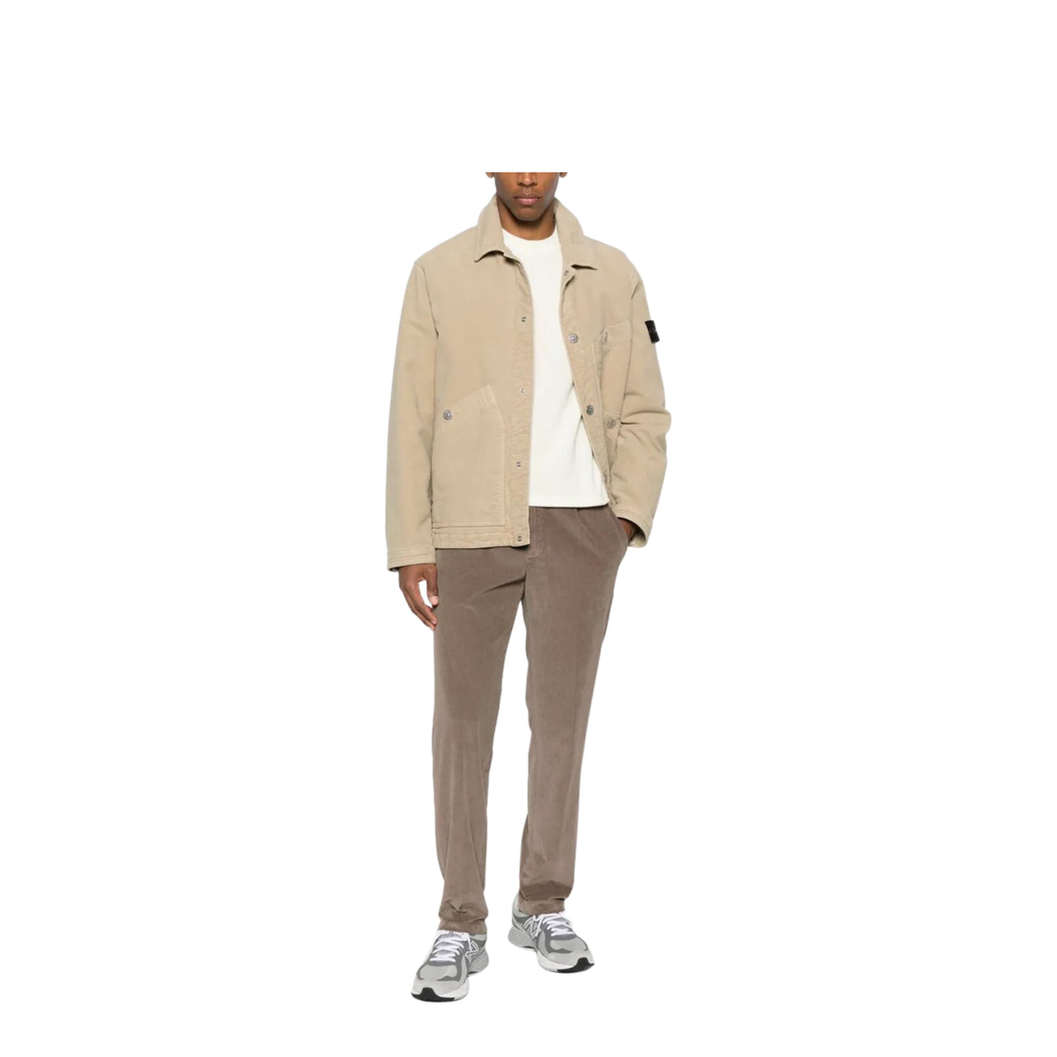 Cotton Jacket with Multiple Pockets - Image 2