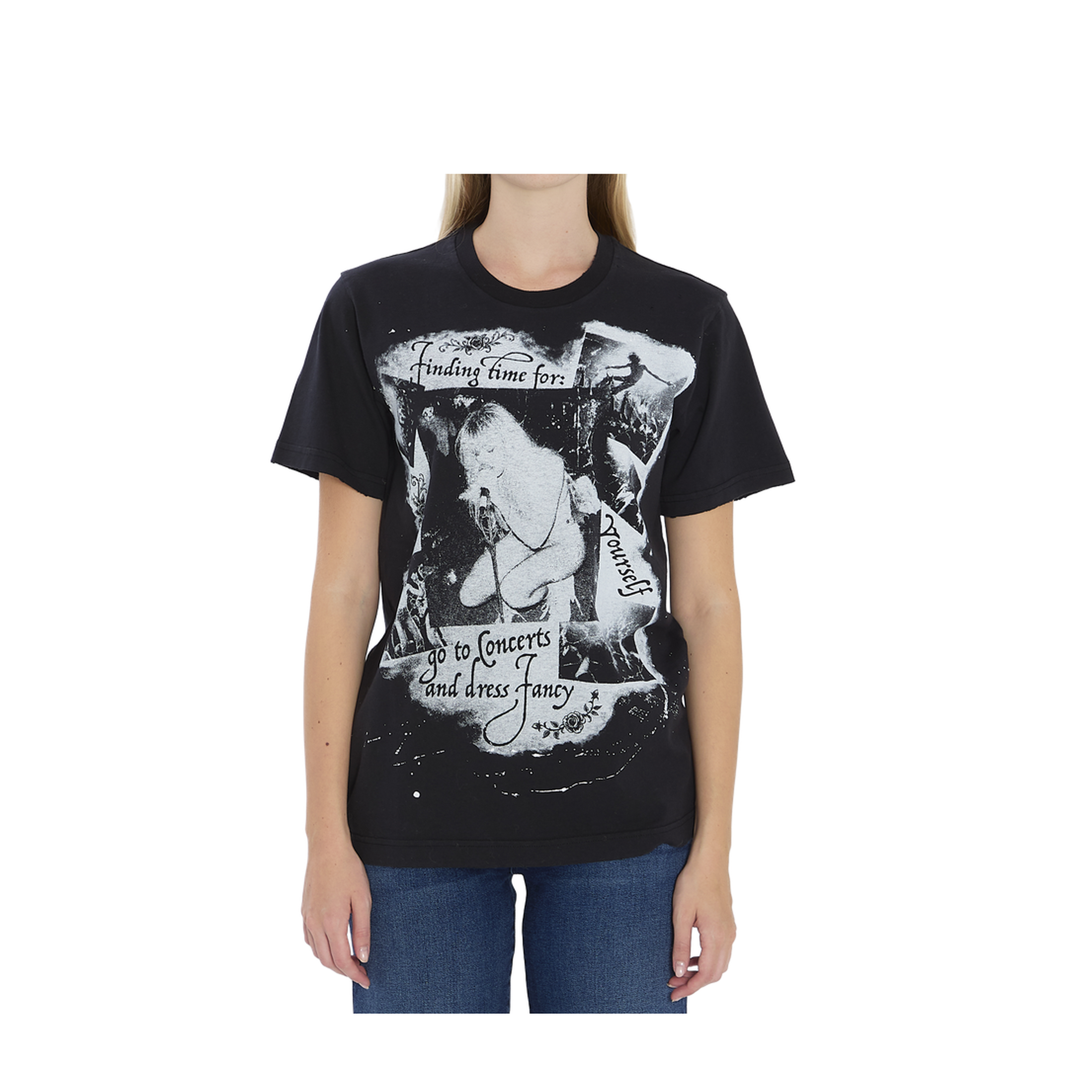 Printed Crewneck T-Shirt - Image 1